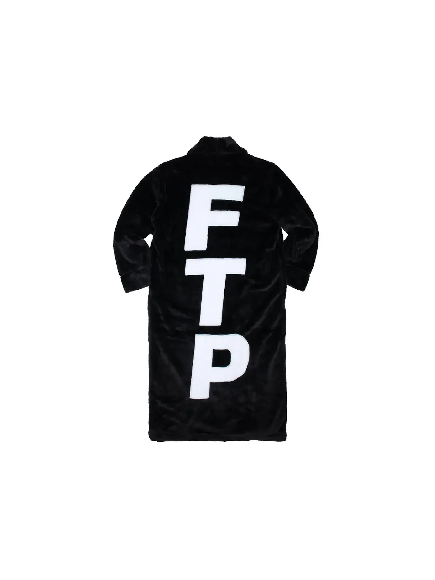 Мужское пальто двустороннее меховое тренч FTP — изображение 2 из 2, черный