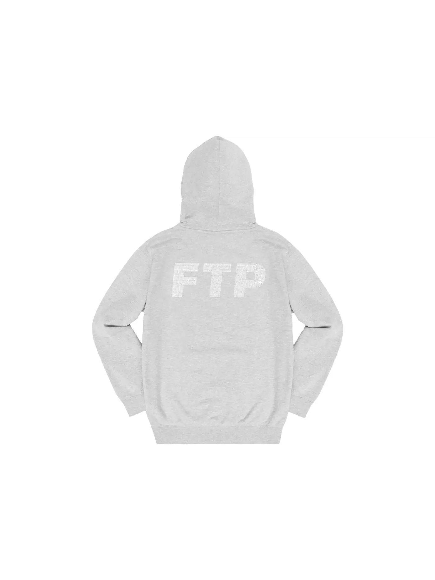 Мужской пуловер с принтом Pullover FTP — изображение 2 из 2, серый