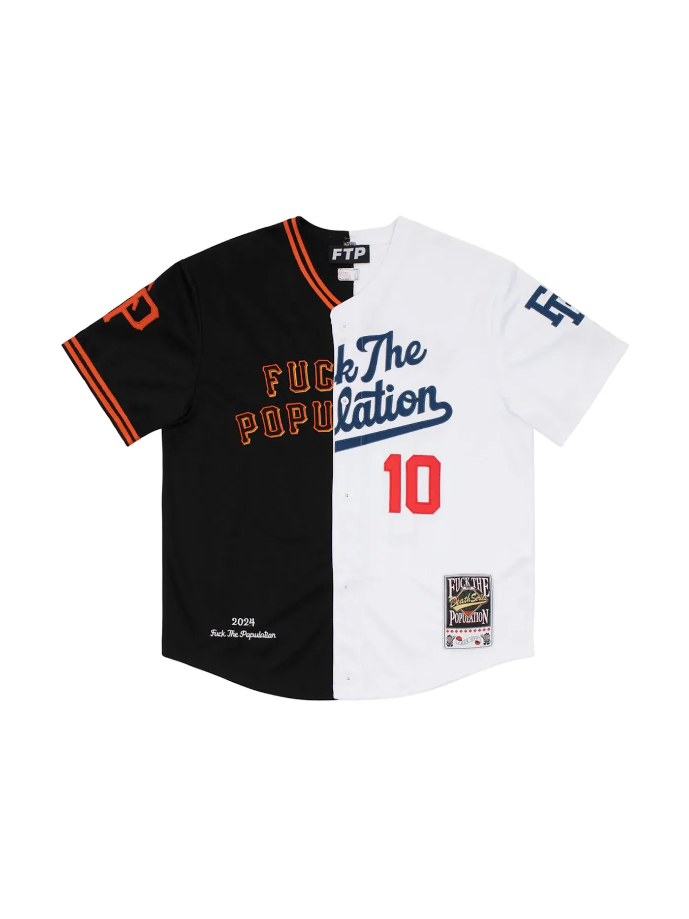 Мужская джерси с длинным рукавом FTP Jersey