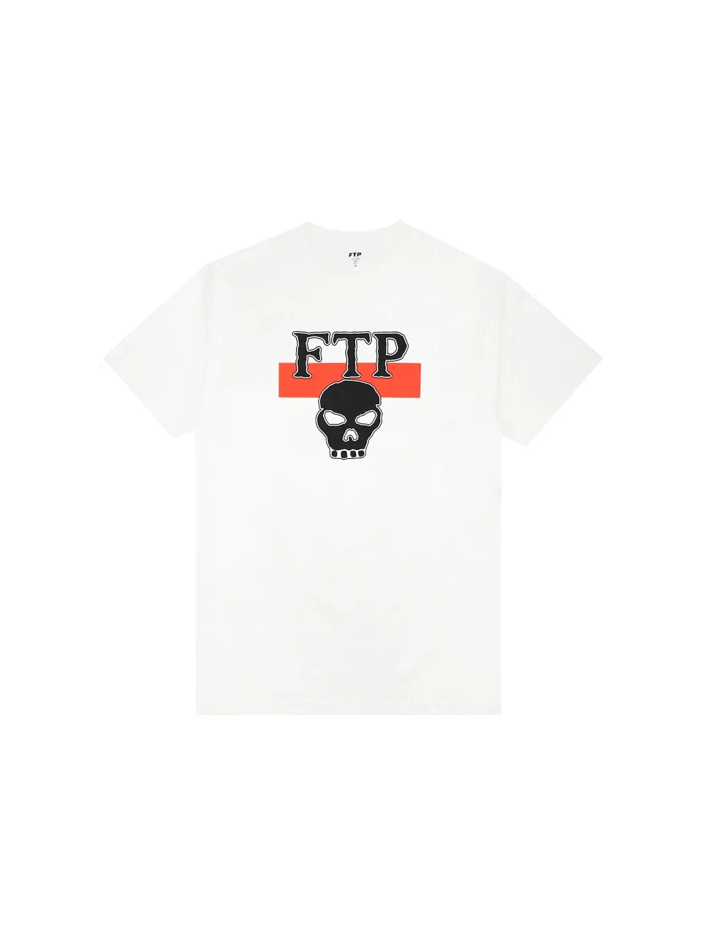 Мужская футболка с принтом Tee (SS22) FTP — изображение 1 из 1, белый