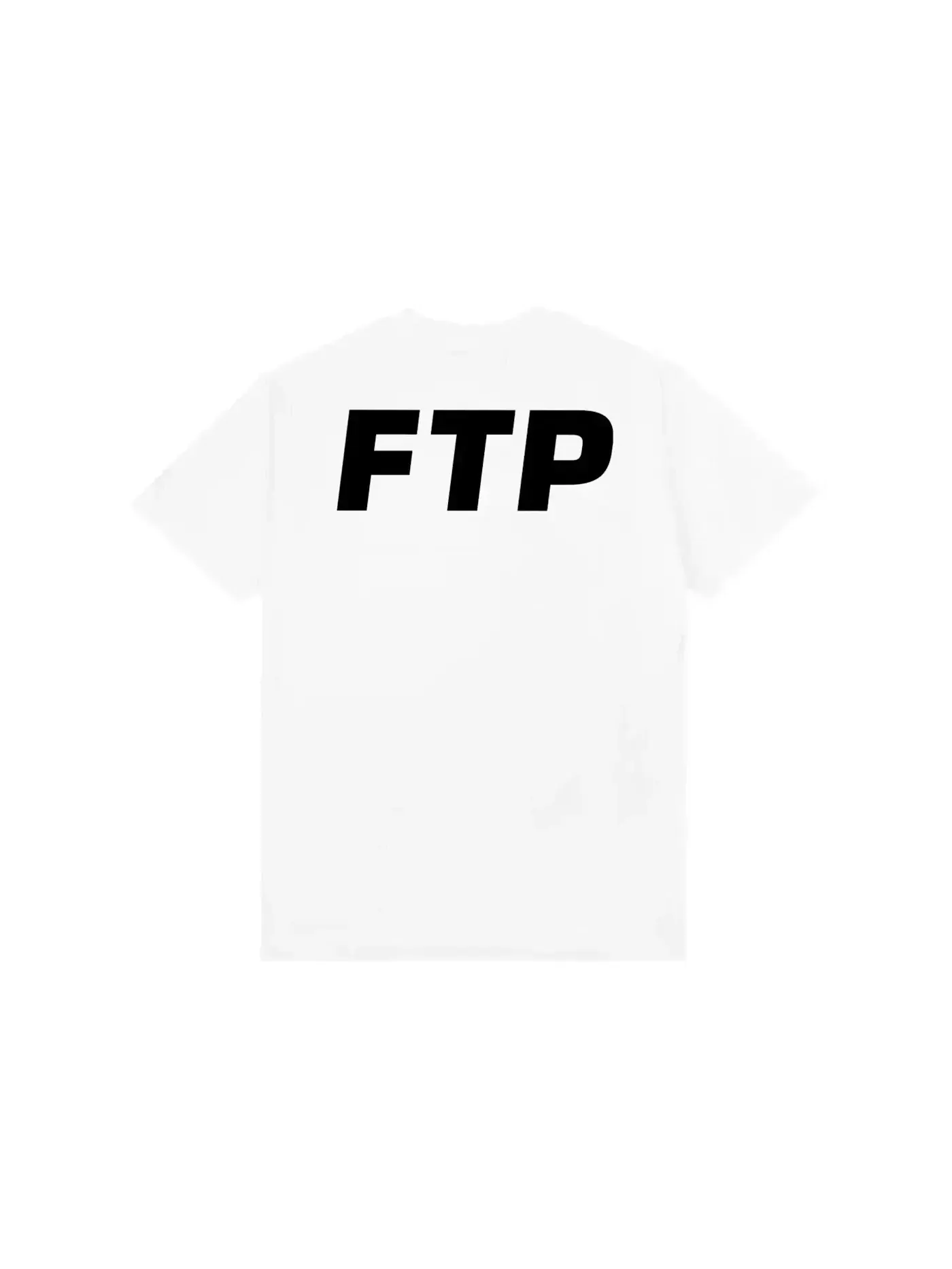 Мужская футболка с принтом Tee FTP — изображение 2 из 2, белый