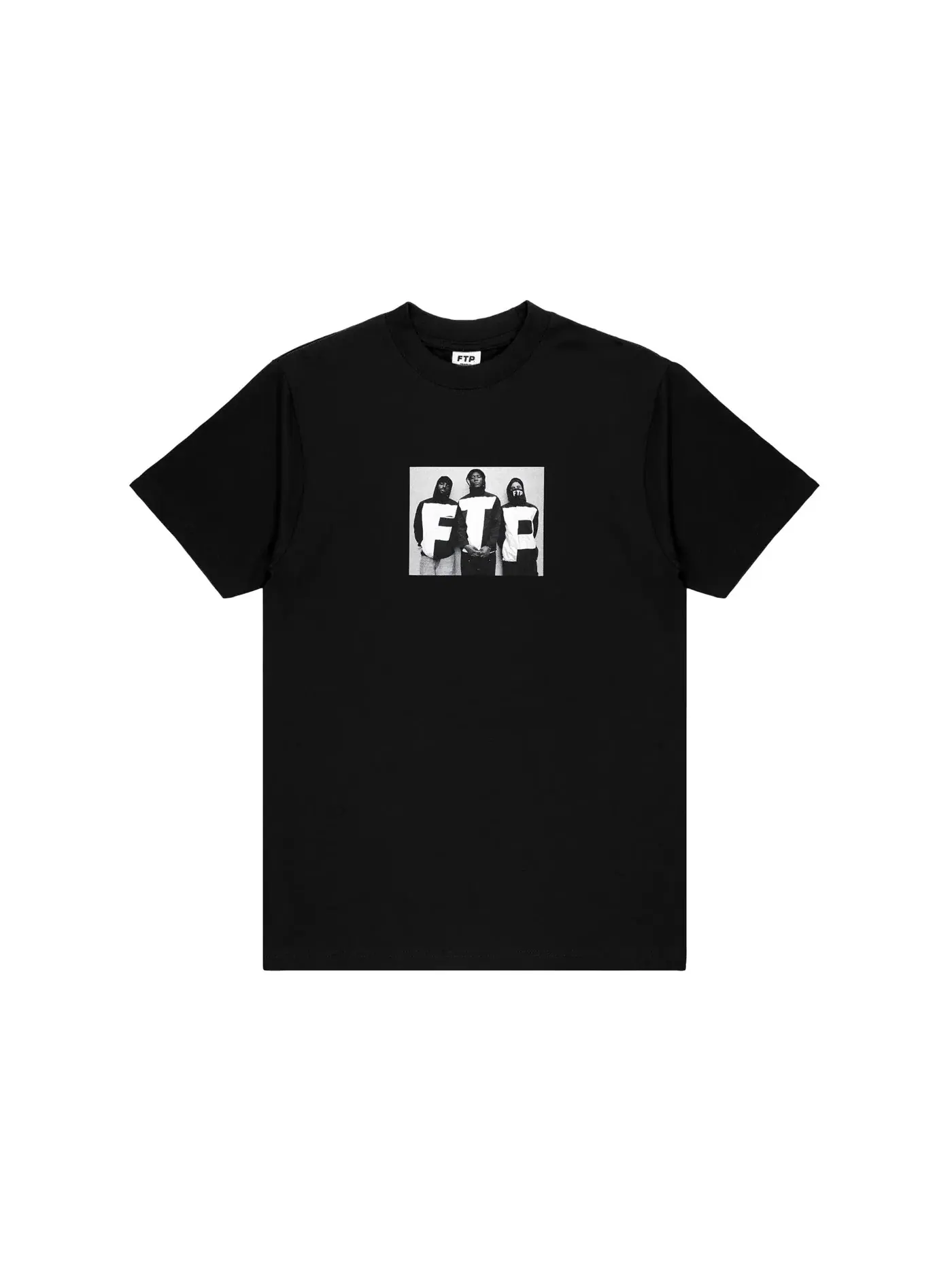 Мужская футболка с принтом Tee FTP — изображение 1 из 1, черный