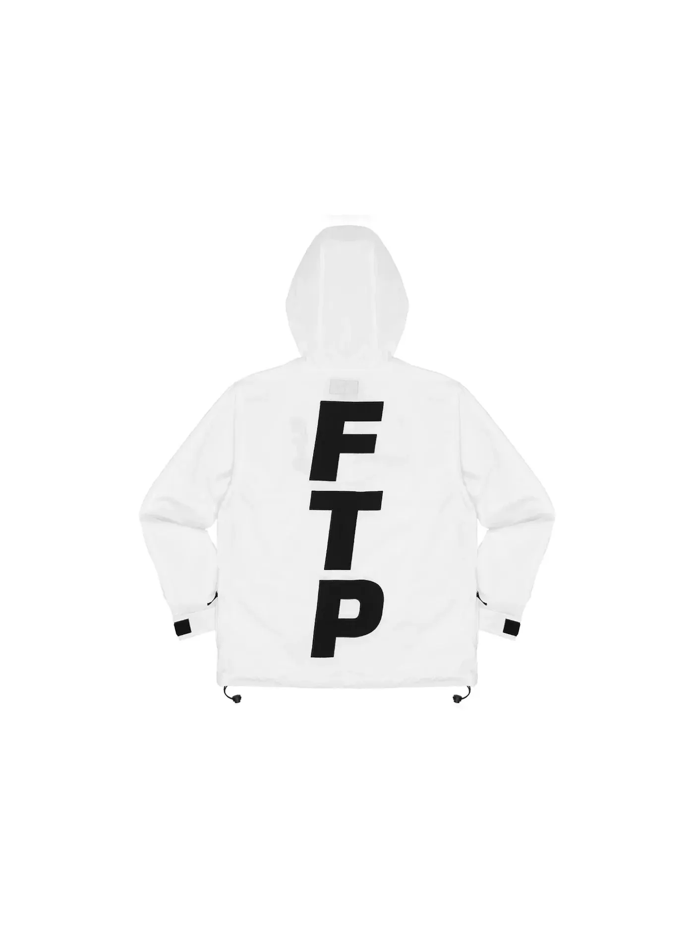 Мужская куртка-анорак с принтом FTP Anorak — изображение 2 из 2, белый