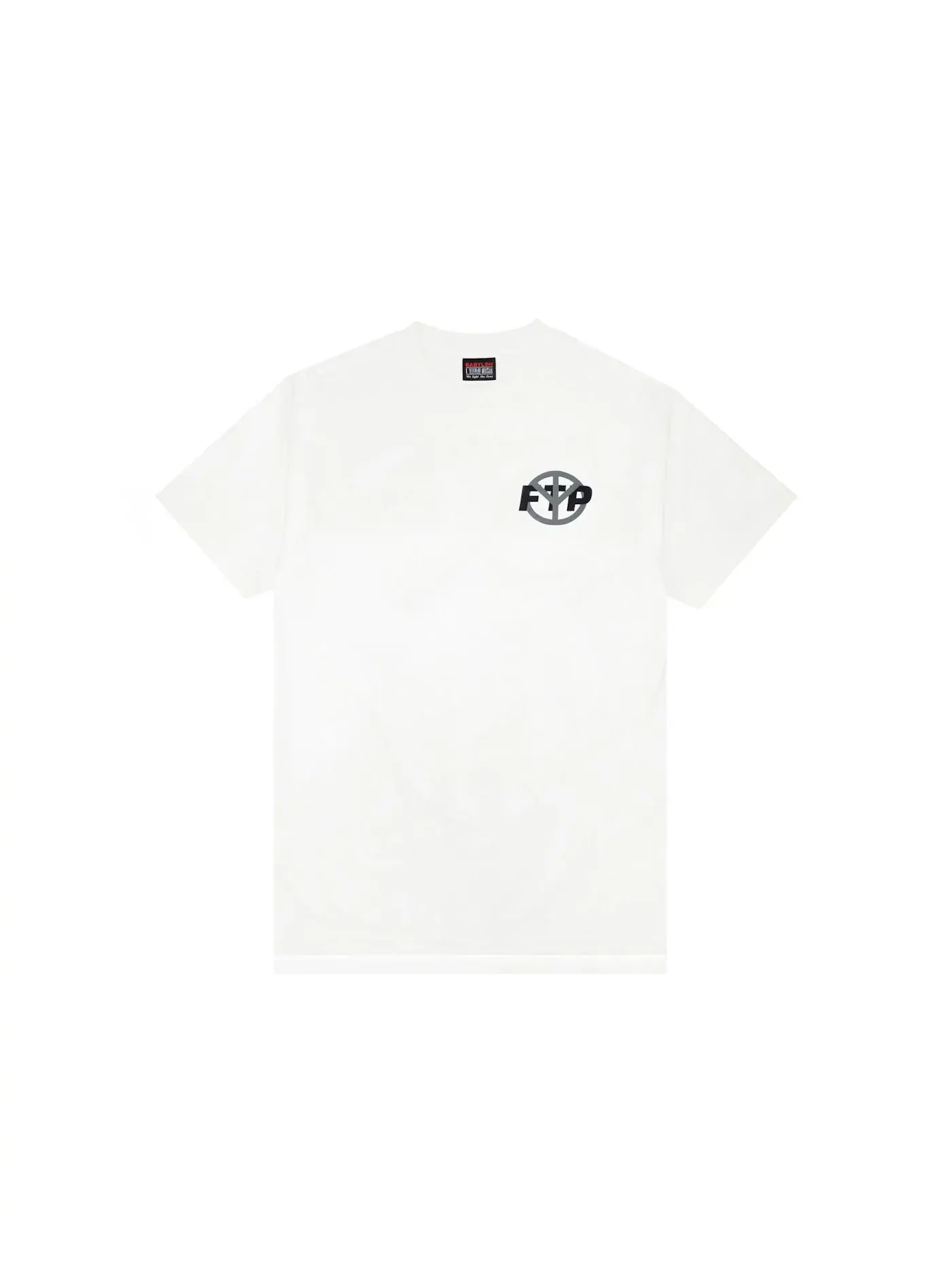 Мужская футболка с принтом FTP Tee (FW21) — изображение 2 из 2, белый