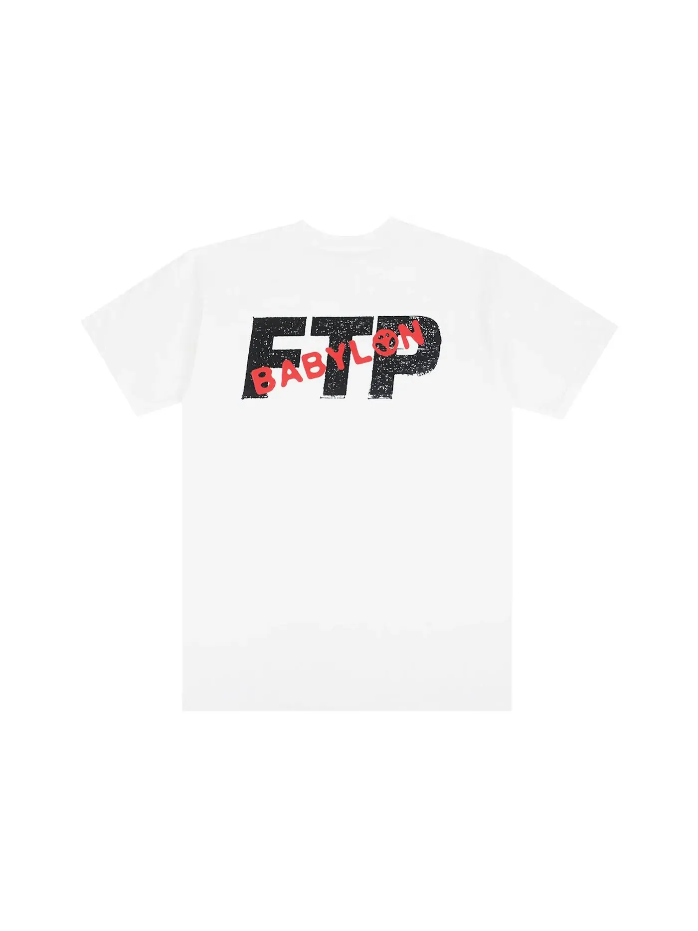 Мужская футболка с принтом FTP Tee FTP — изображение 1 из 2, белый