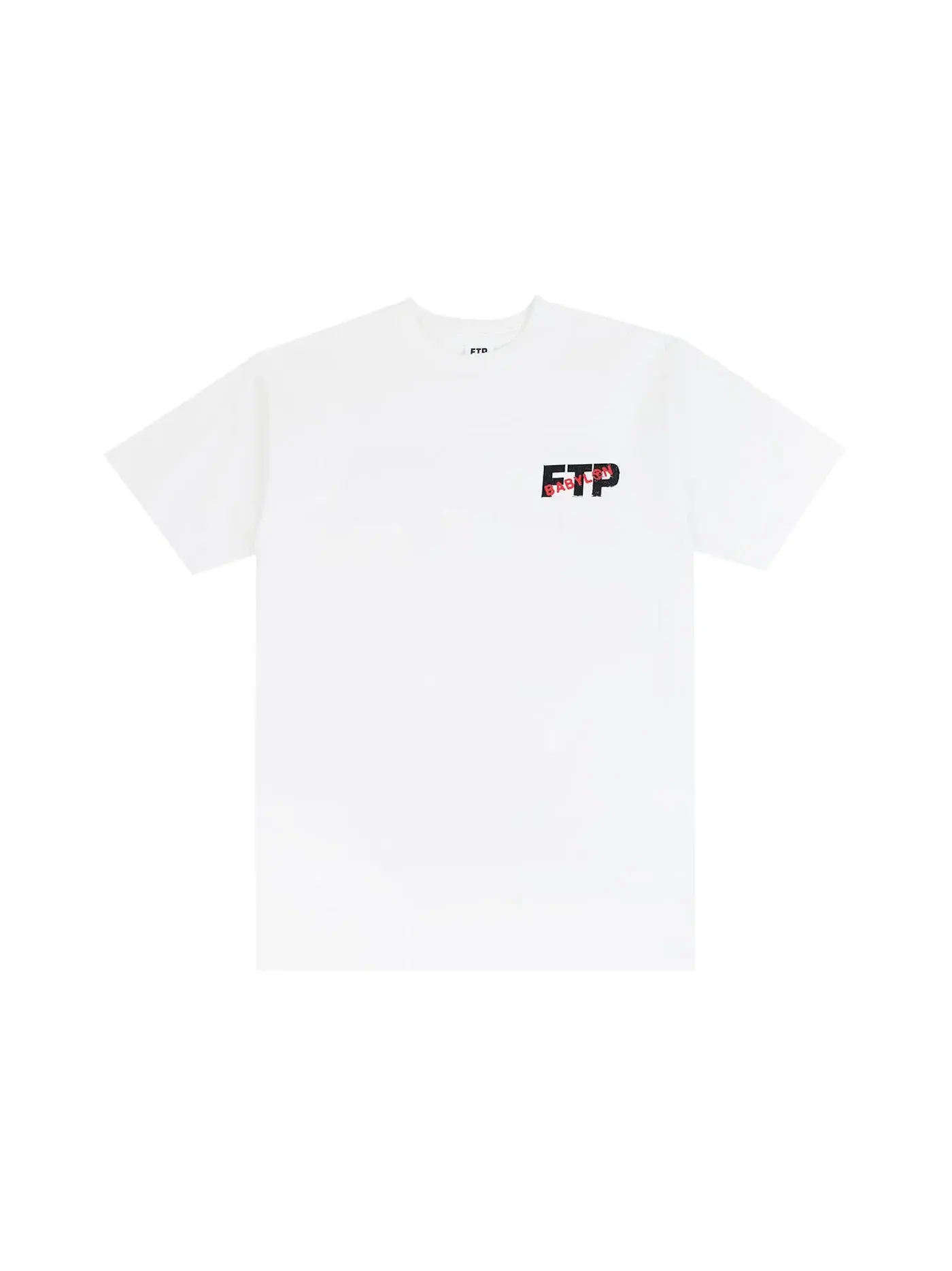 Мужская футболка с принтом FTP Tee FTP — изображение 2 из 2, белый