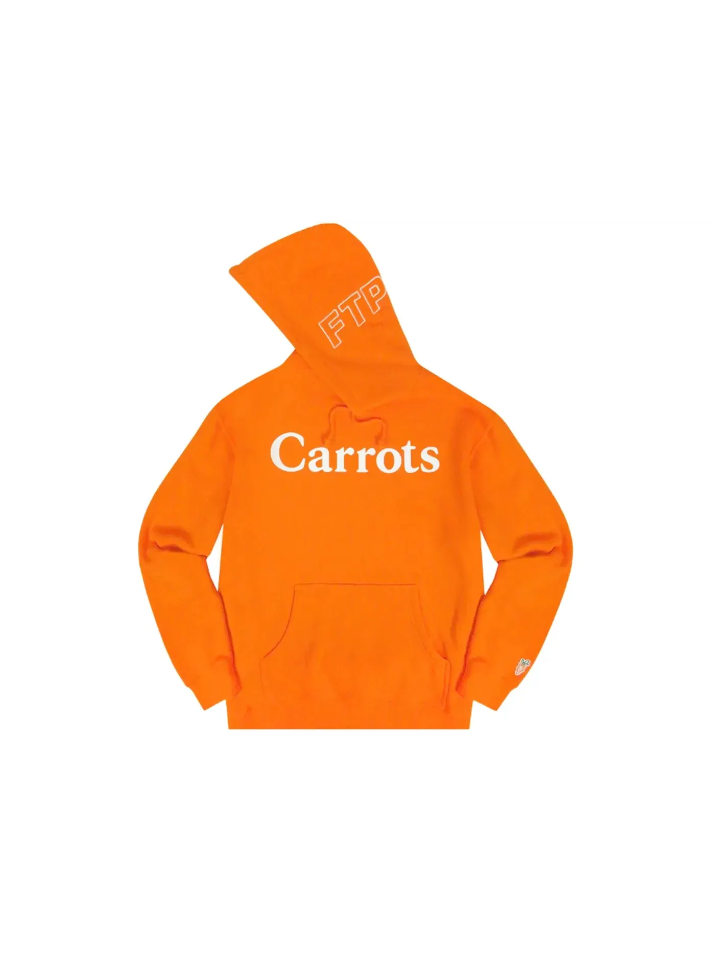 Мужской пуловер с капюшоном с логотипом FTP x Carrots Pullover Hoodie