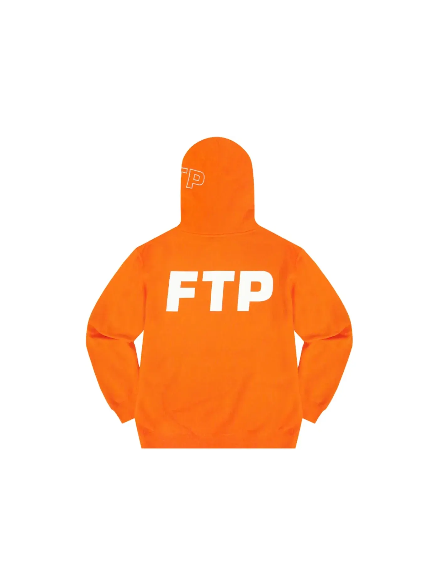 Мужской пуловер с капюшоном с логотипом FTP x Carrots Pullover Hoodie — изображение 2 из 2, оранжевый