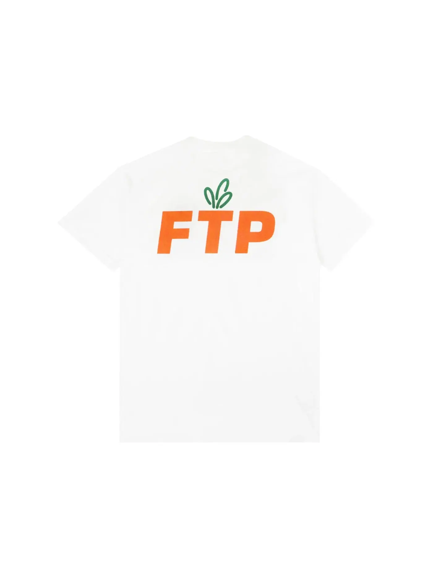 Мужская футболка с принтом FTP x Carrots Logo T-Shirt FTP — изображение 2 из 2, белый