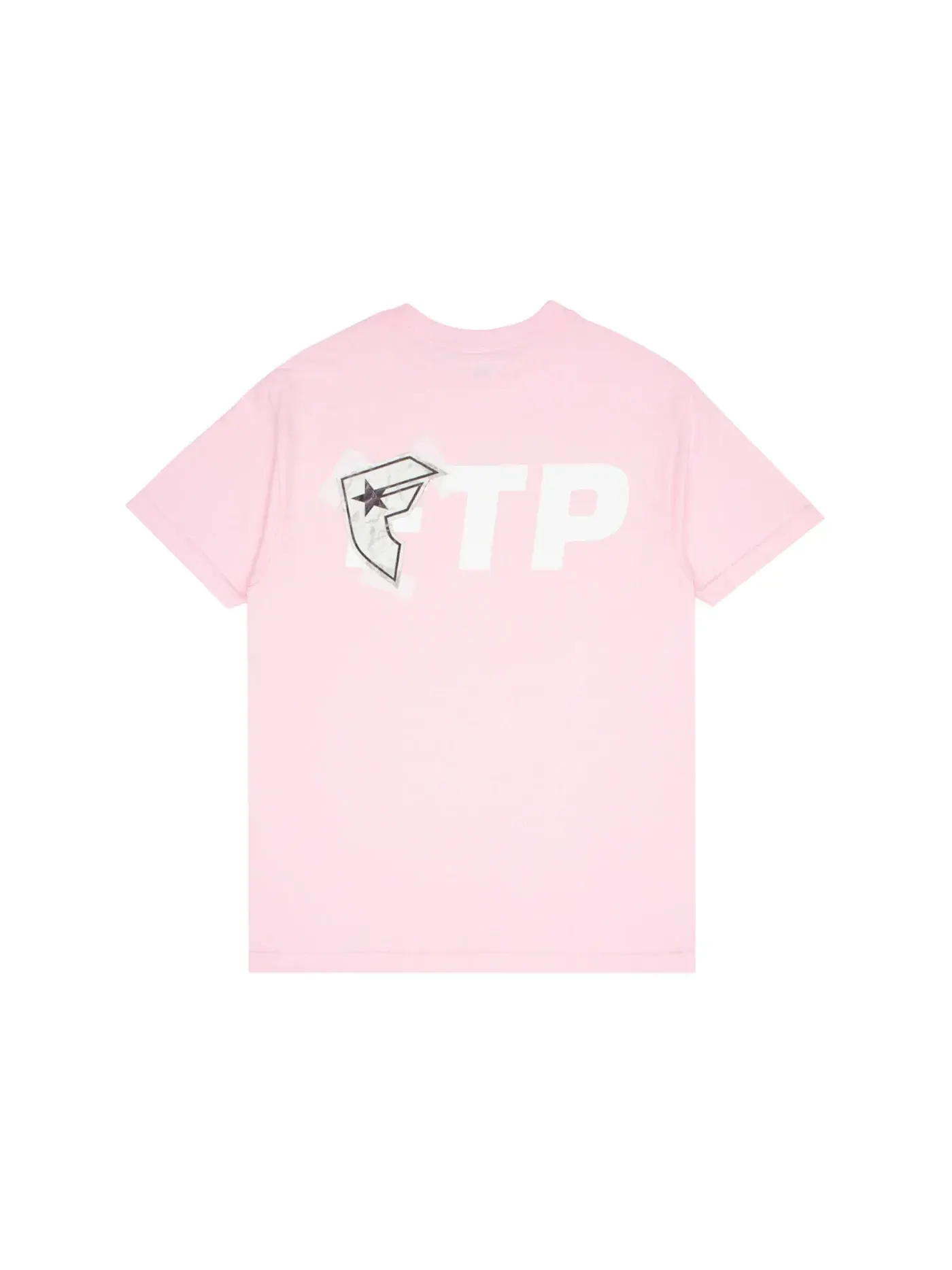 Мужская футболка с принтом FTP Tee — изображение 2 из 2, розовый