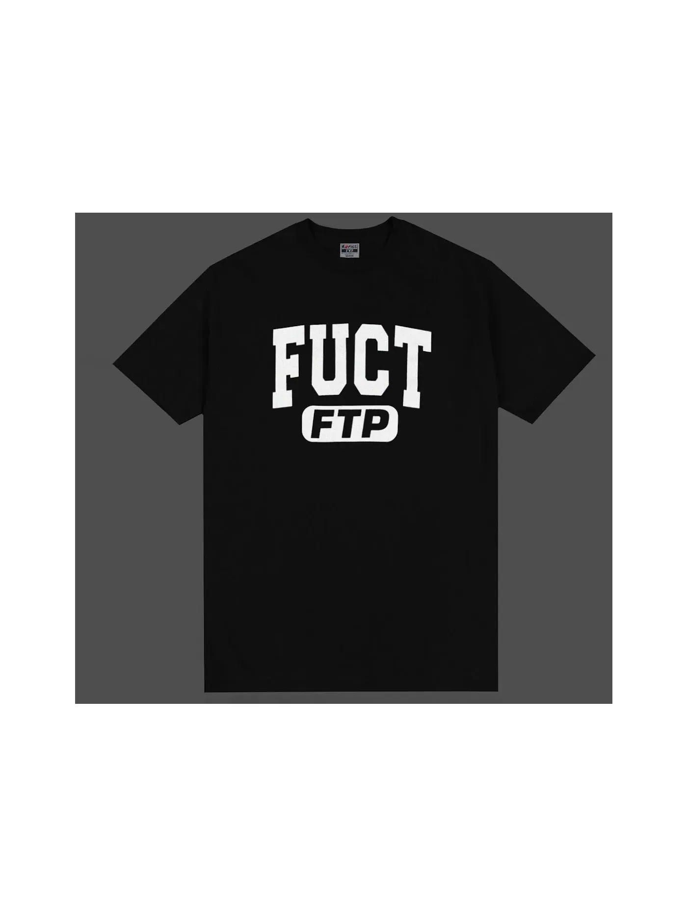 Мужская футболка с принтом Academy Tee FTP — изображение 2 из 2, черный
