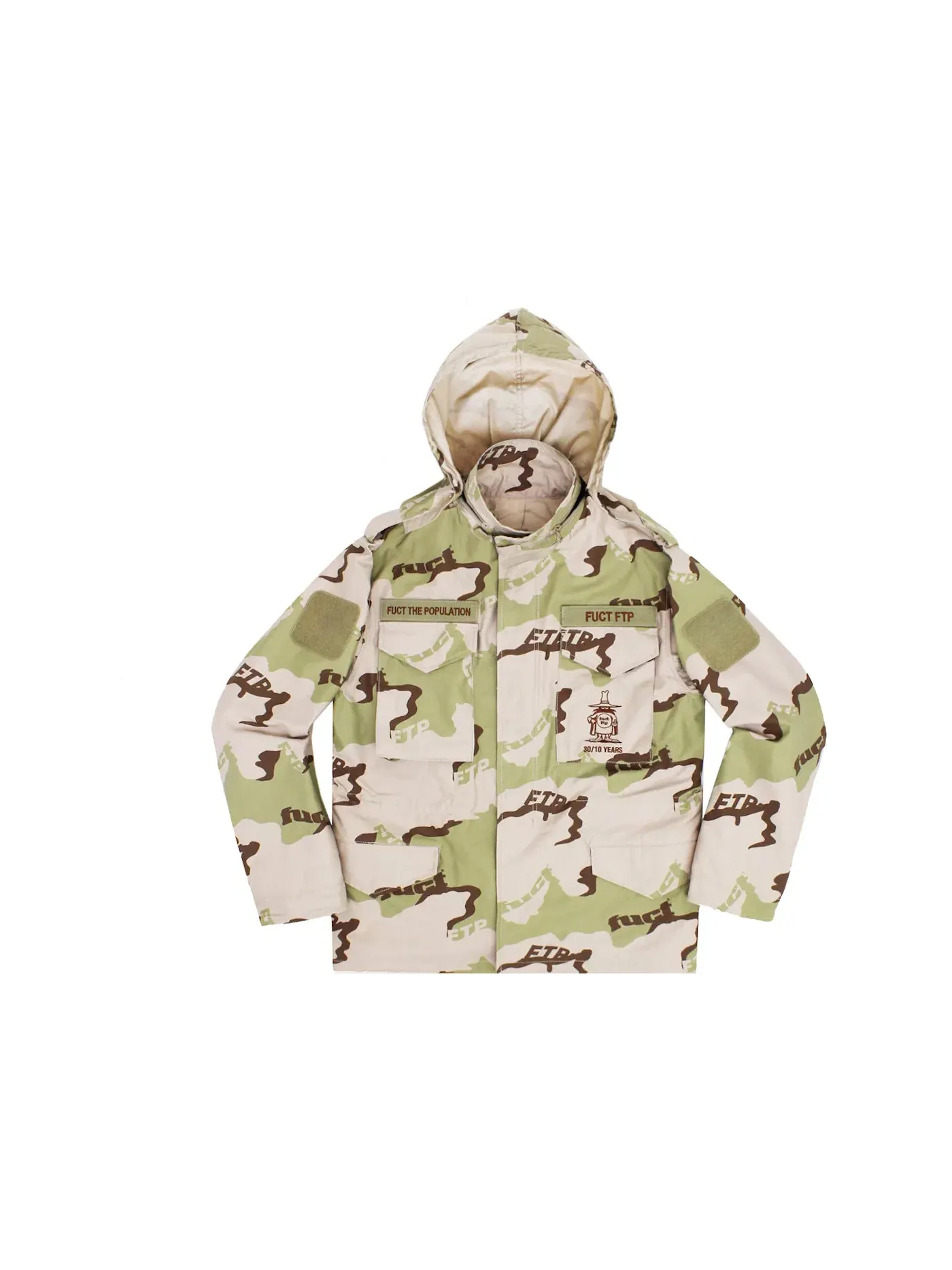 Мужская куртка М65 с камуфляжным принтом FTP Jacket — изображение 3 из 3
