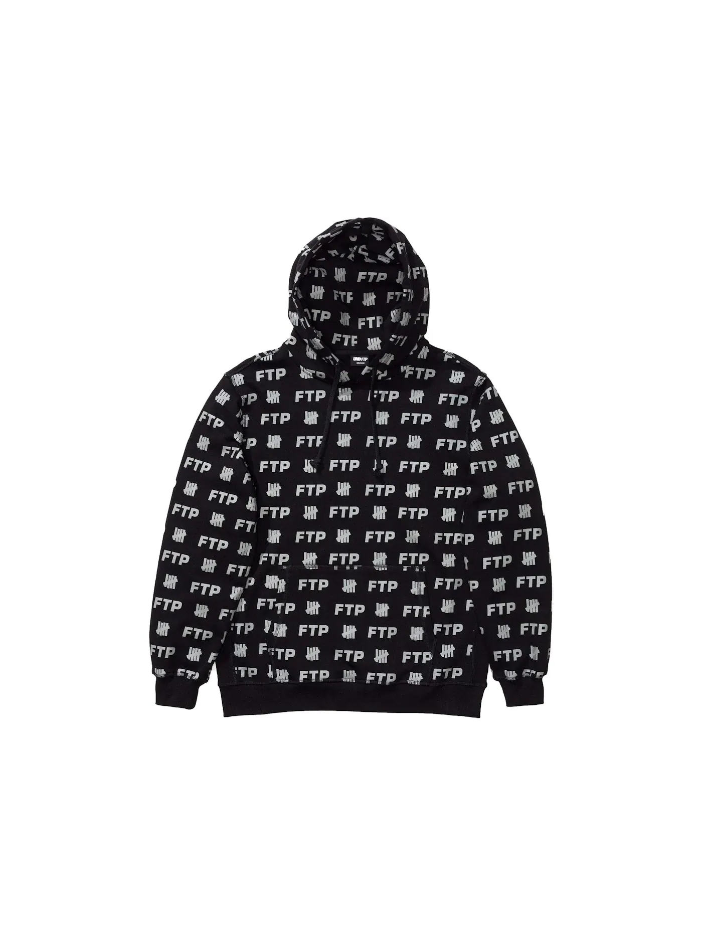Мужской худи с принтом FTP x Undefeated All Over Hoodie FTP
