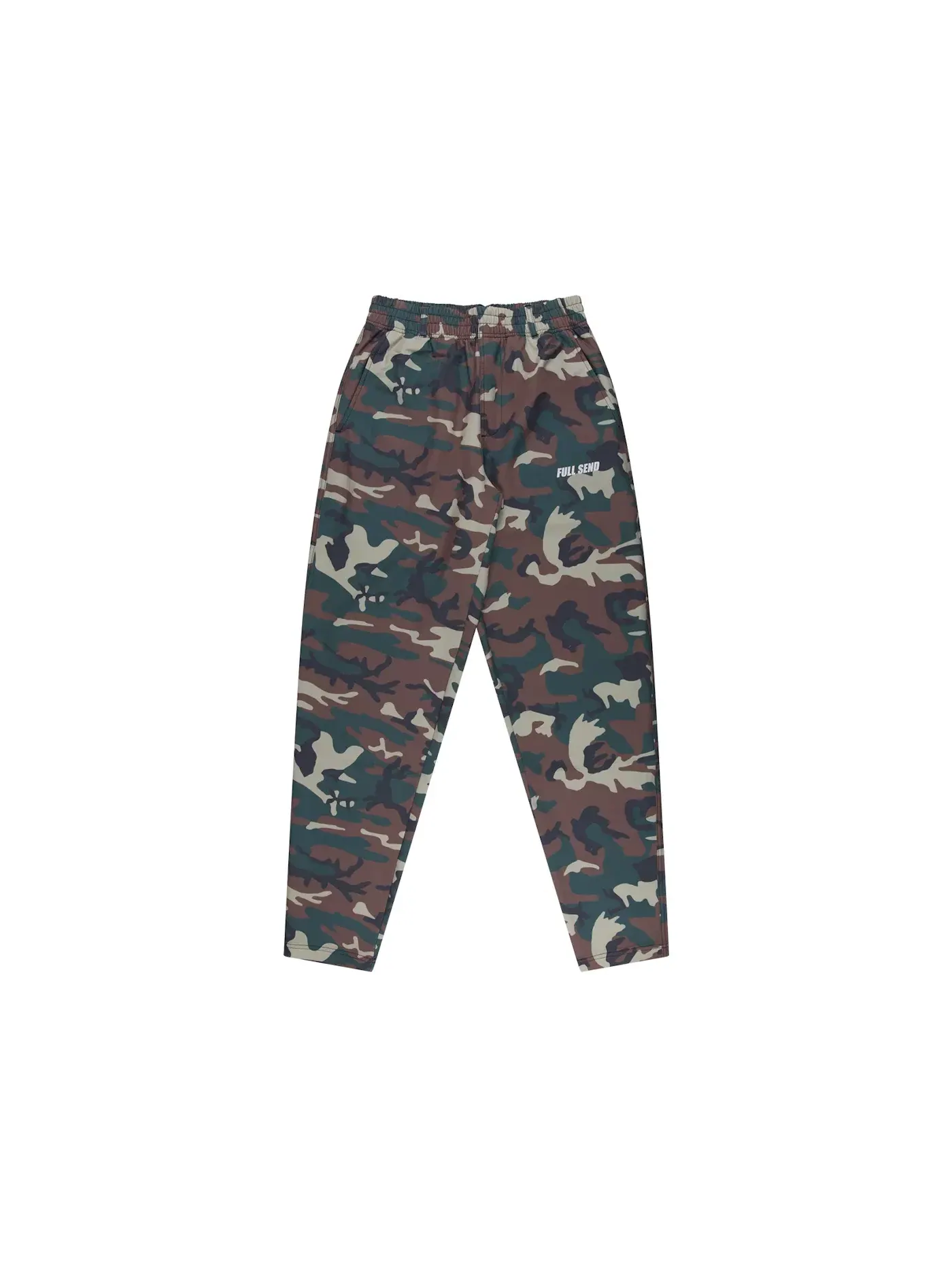 Мужские брюки с камуфляжным принтом Full Send Straight Leg Pant, Woodland Camo — изображение 2 из 2