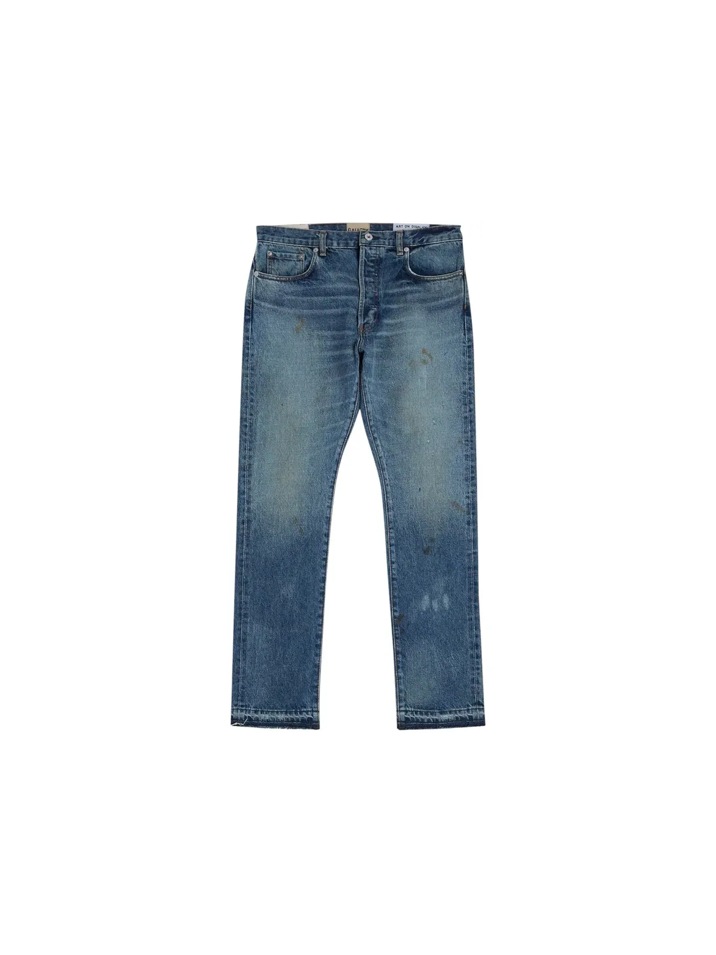 Мужские джинсы с селвидж-отделкой Gallery Dept. 5001 Selvage Denim Indigo Jeans — изображение 1 из 2, синий