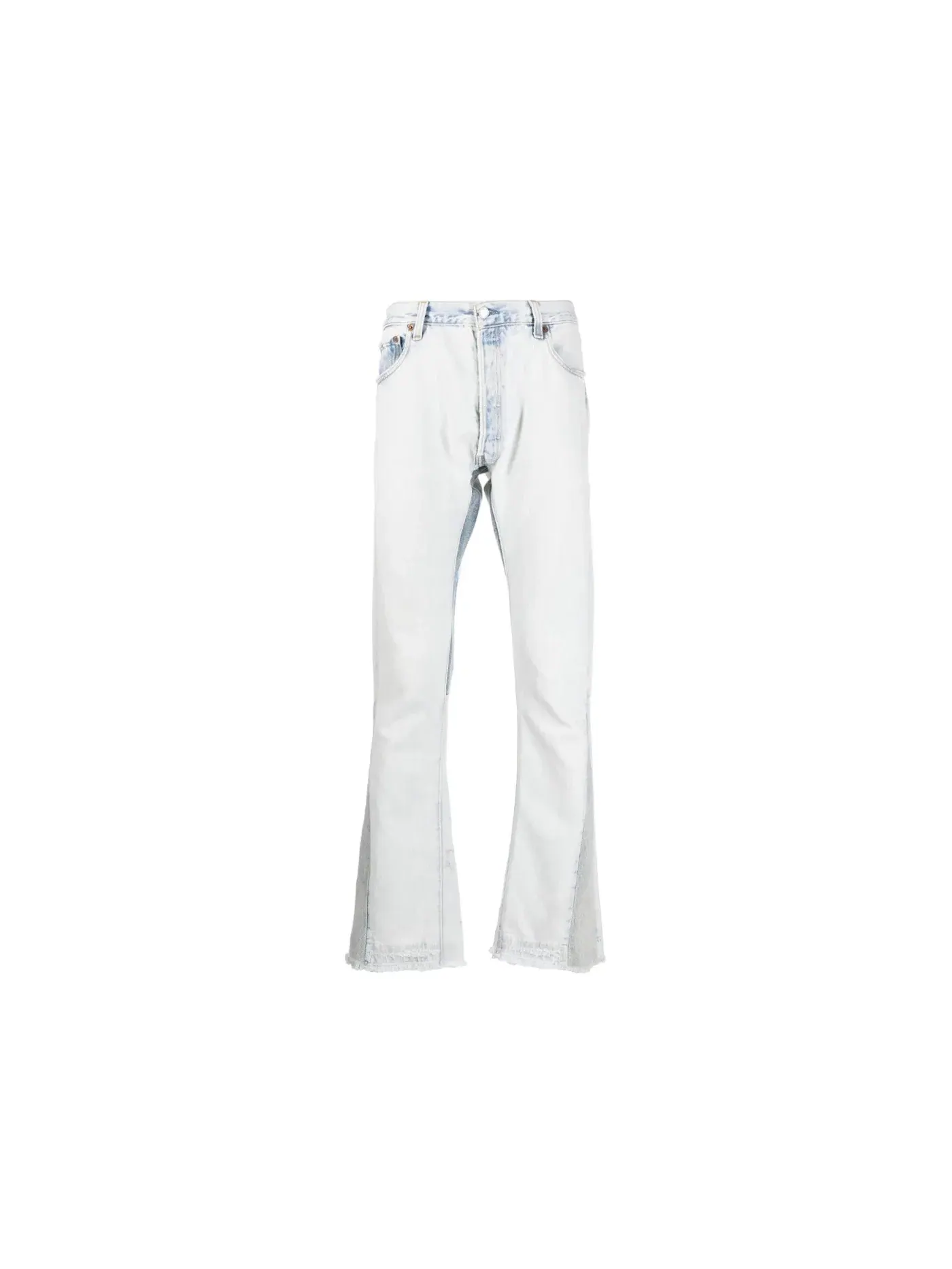 Мужские джинсы с потертостями Gallery Dept. Jeans — изображение 1 из 1, джинсовый синий