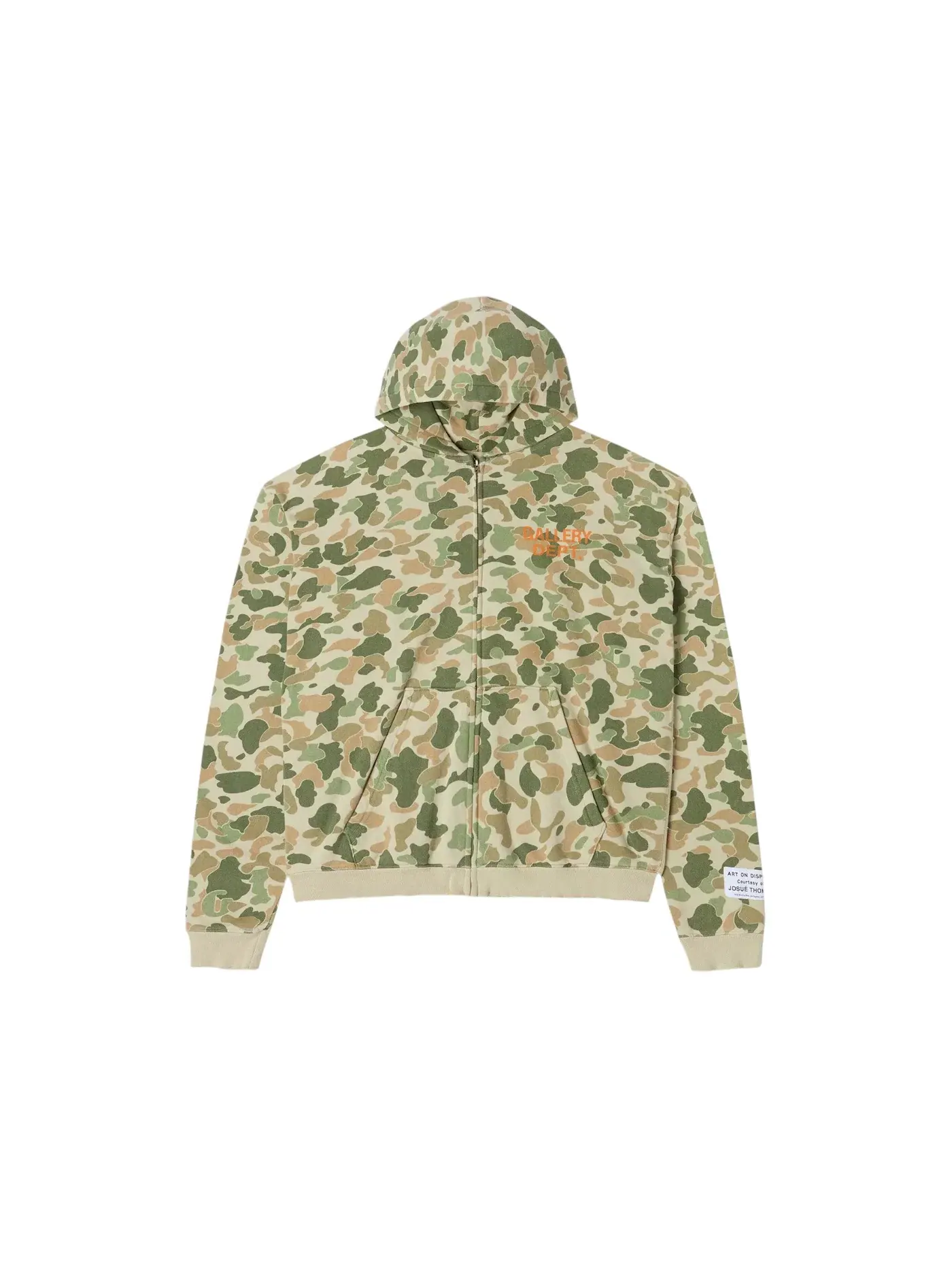 Мужской свитшот с принтом Gallery Dept. Sweatshirt, Frog Camo Plains — изображение 1 из 1