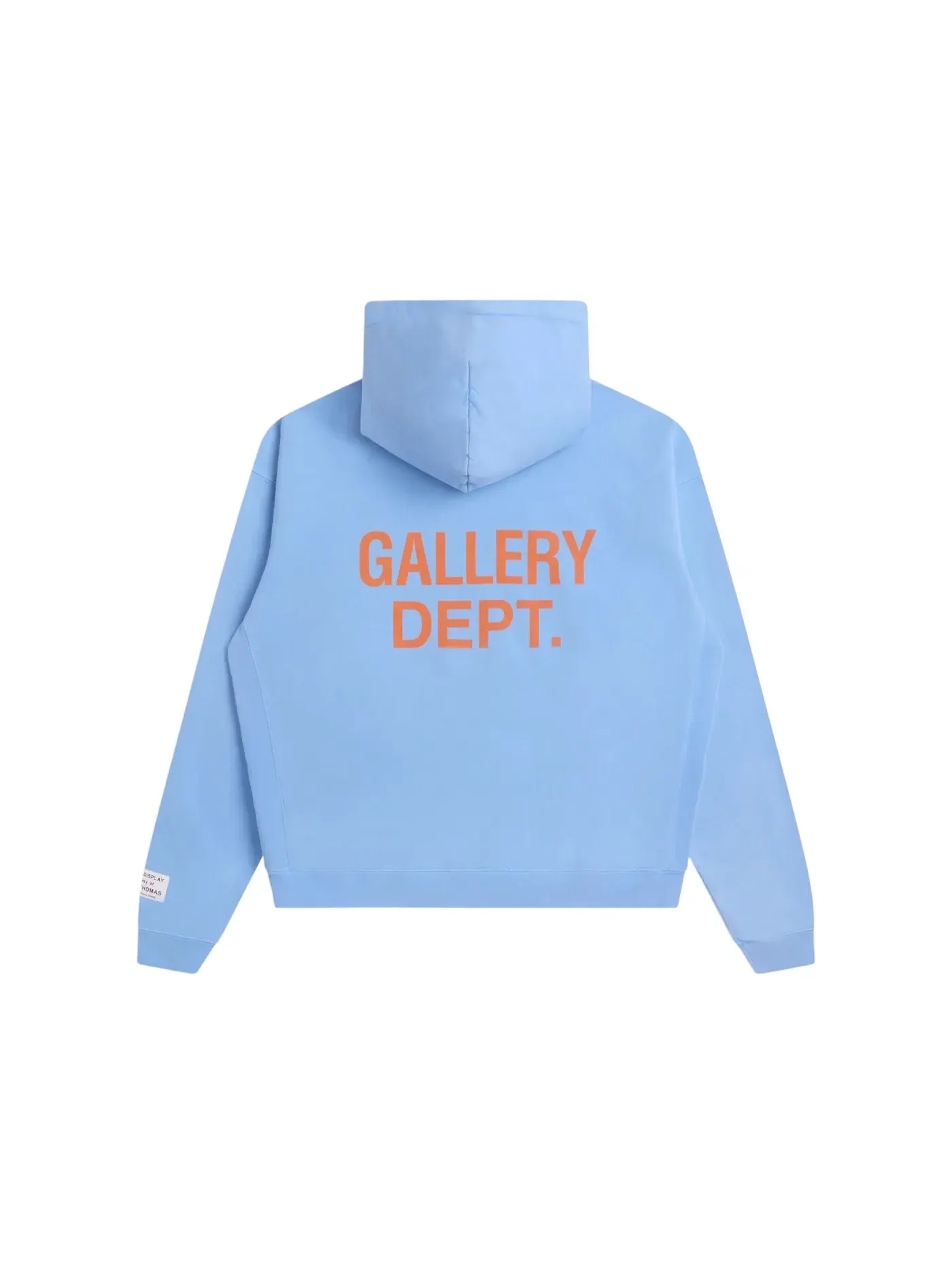 Мужской худи с принтом Gallery Dept. Hoodie — изображение 1 из 2, синий