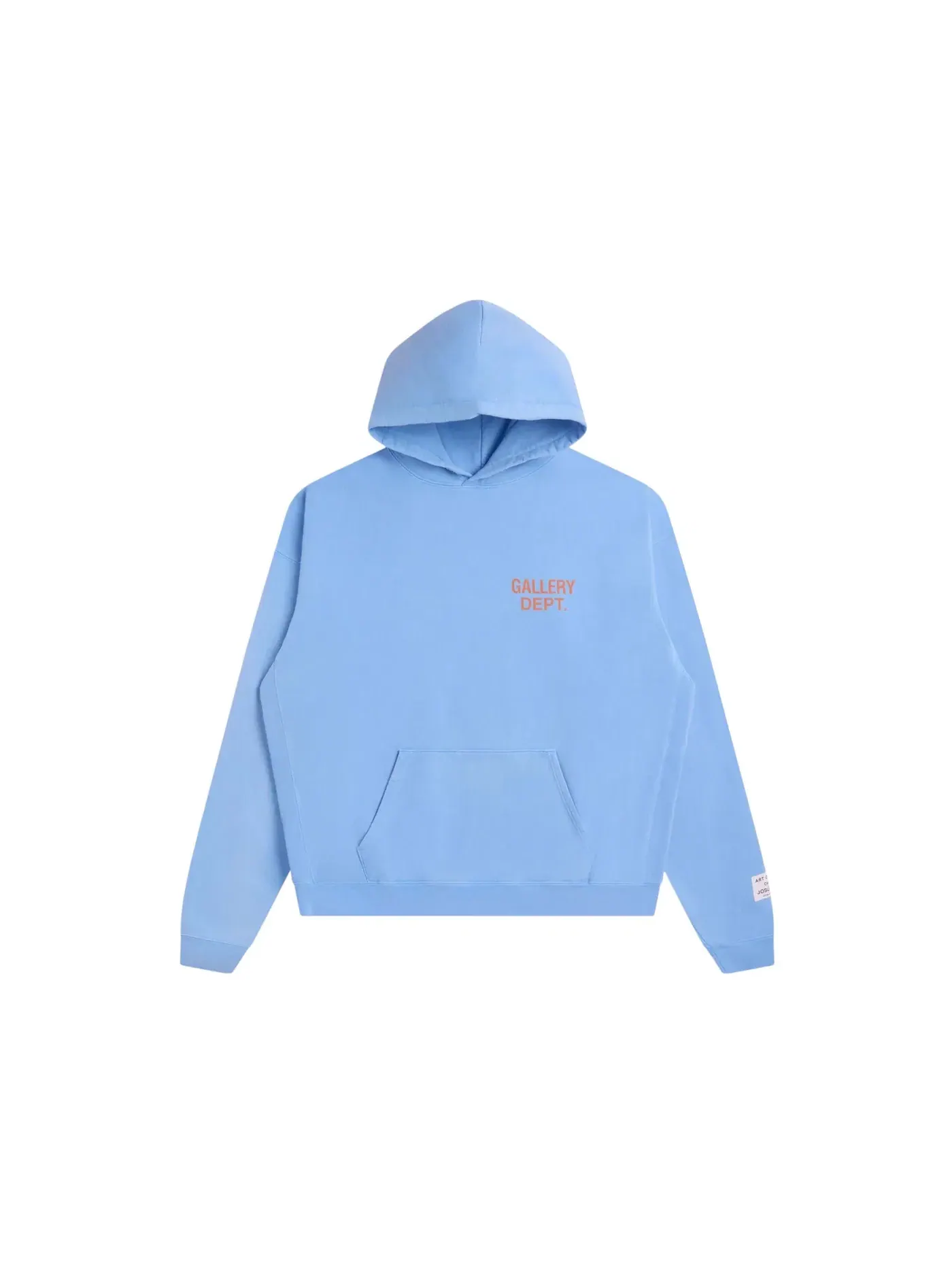 Мужской худи с принтом Gallery Dept. Hoodie — изображение 2 из 2, синий