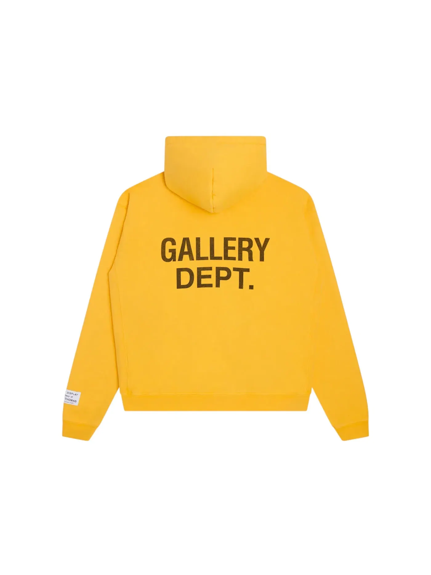 Мужской худи с принтом Gallery Dept. Hoodie — изображение 1 из 1, золото
