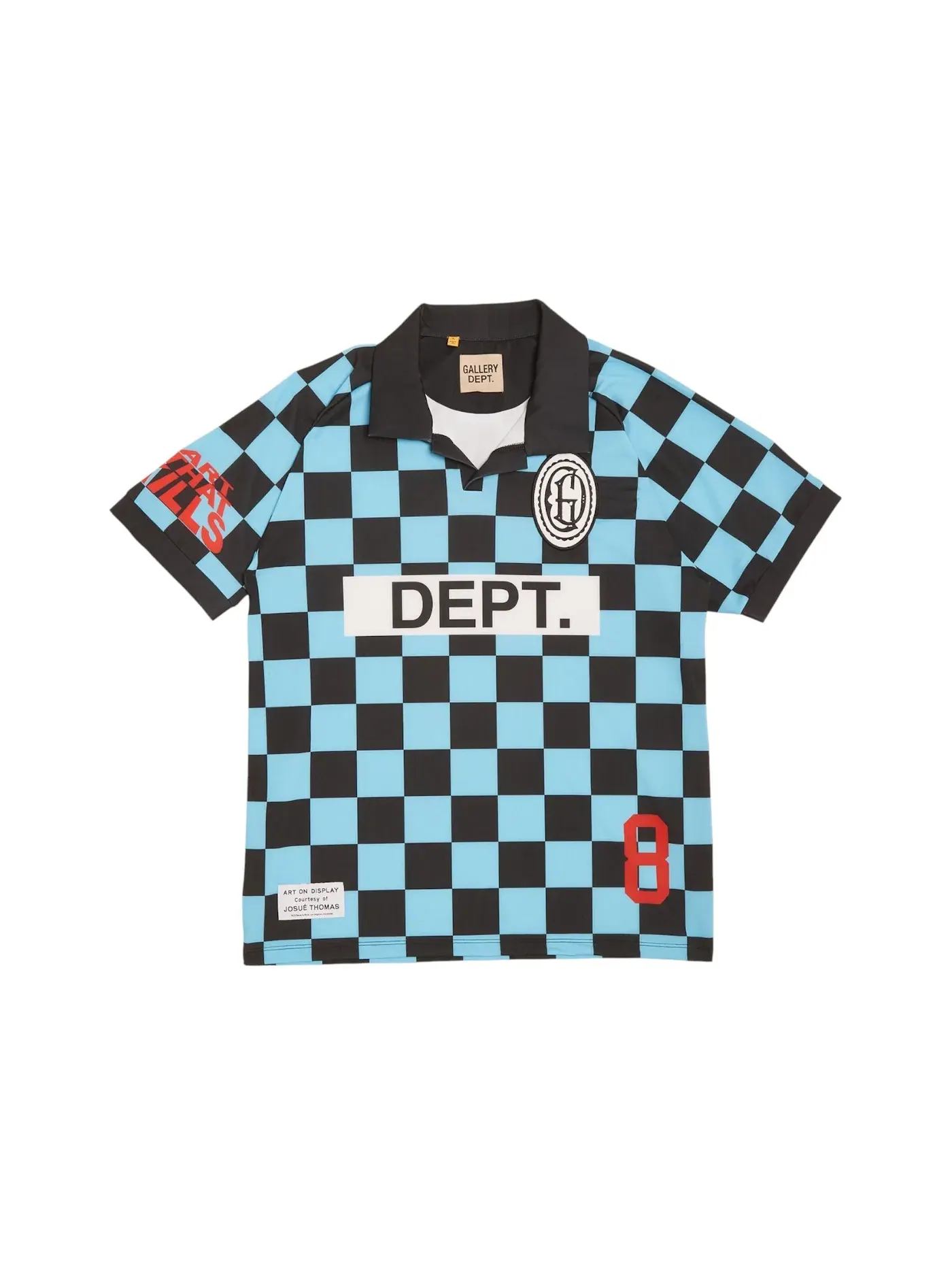 Мужская футболка с принтом Alvarado Soccer Jersey Gallery Dept. — изображение 1 из 2, мульти