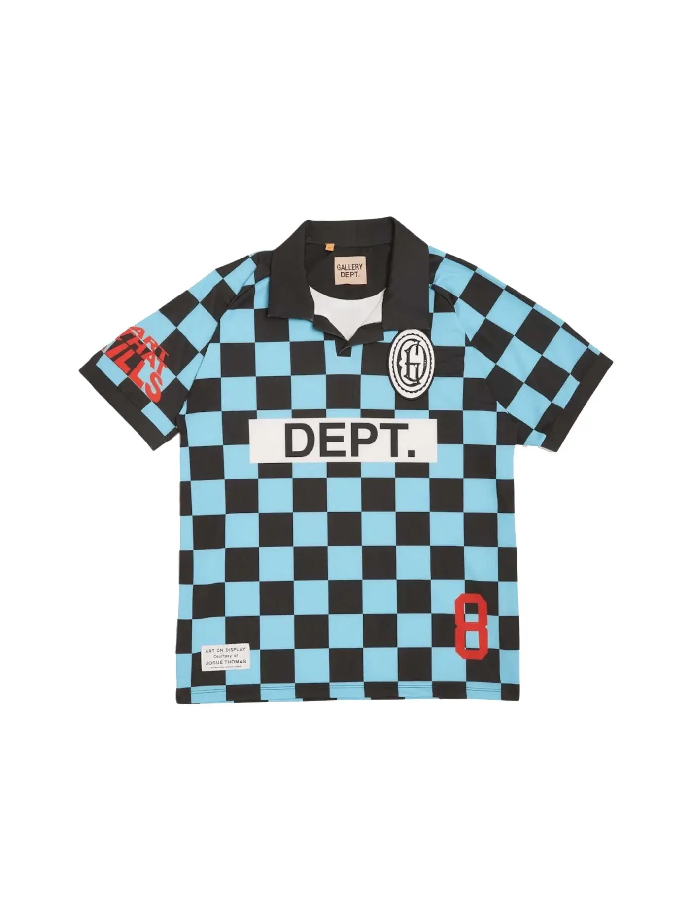 Мужская футбольная джерси с принтом Alvarado Soccer Jersey Gallery Dept. — изображение 1 из 2, мульти