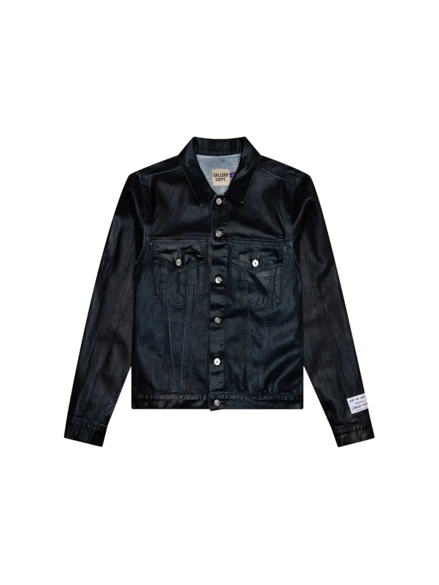 Мужская куртка с принтом Gallery Dept. Andy Foil Jacket — изображение 1 из 2, черный