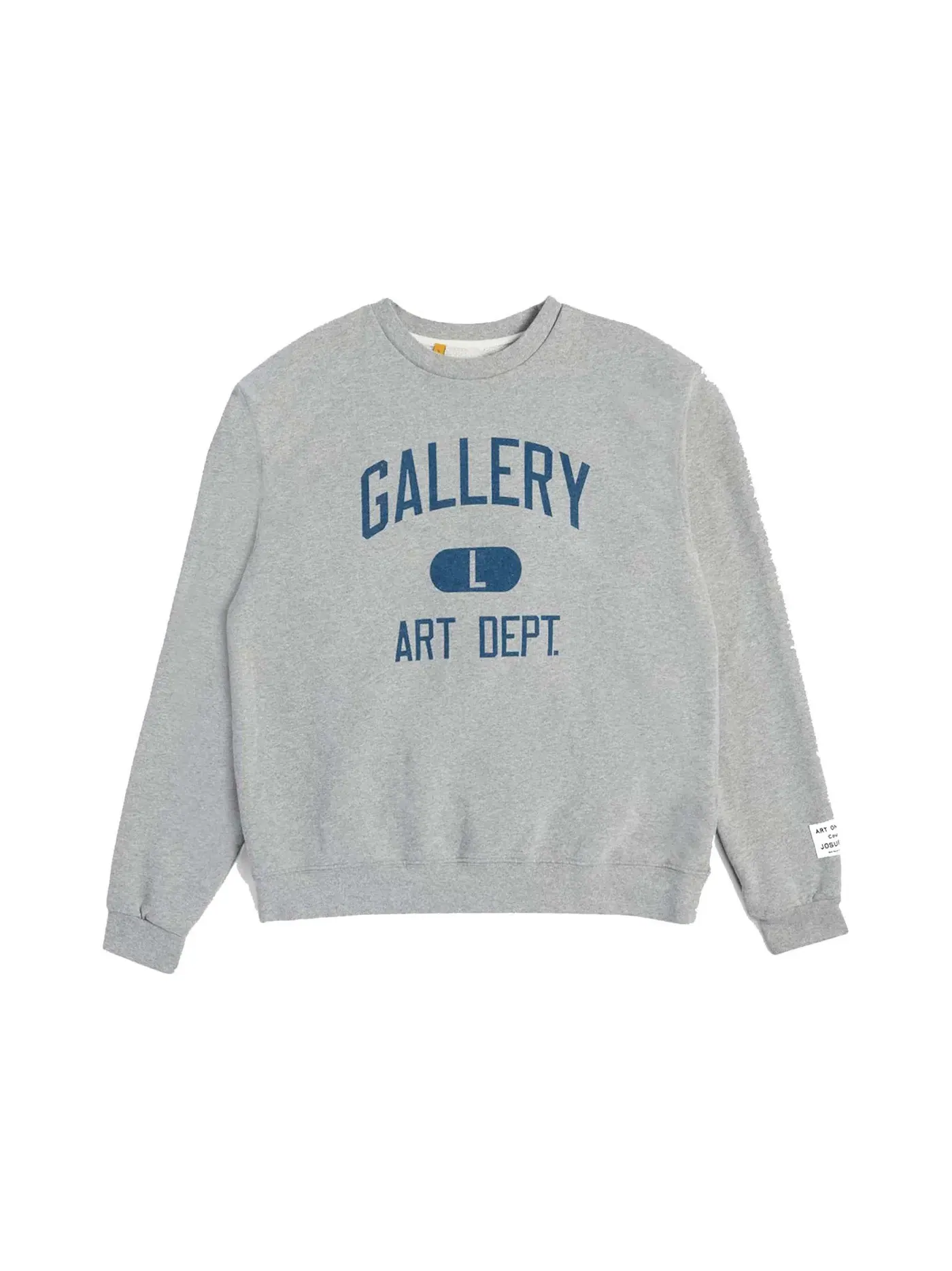 Мужской свитшот с круглым вырезом Art Dept Gallery Dept — изображение 1 из 2, серый