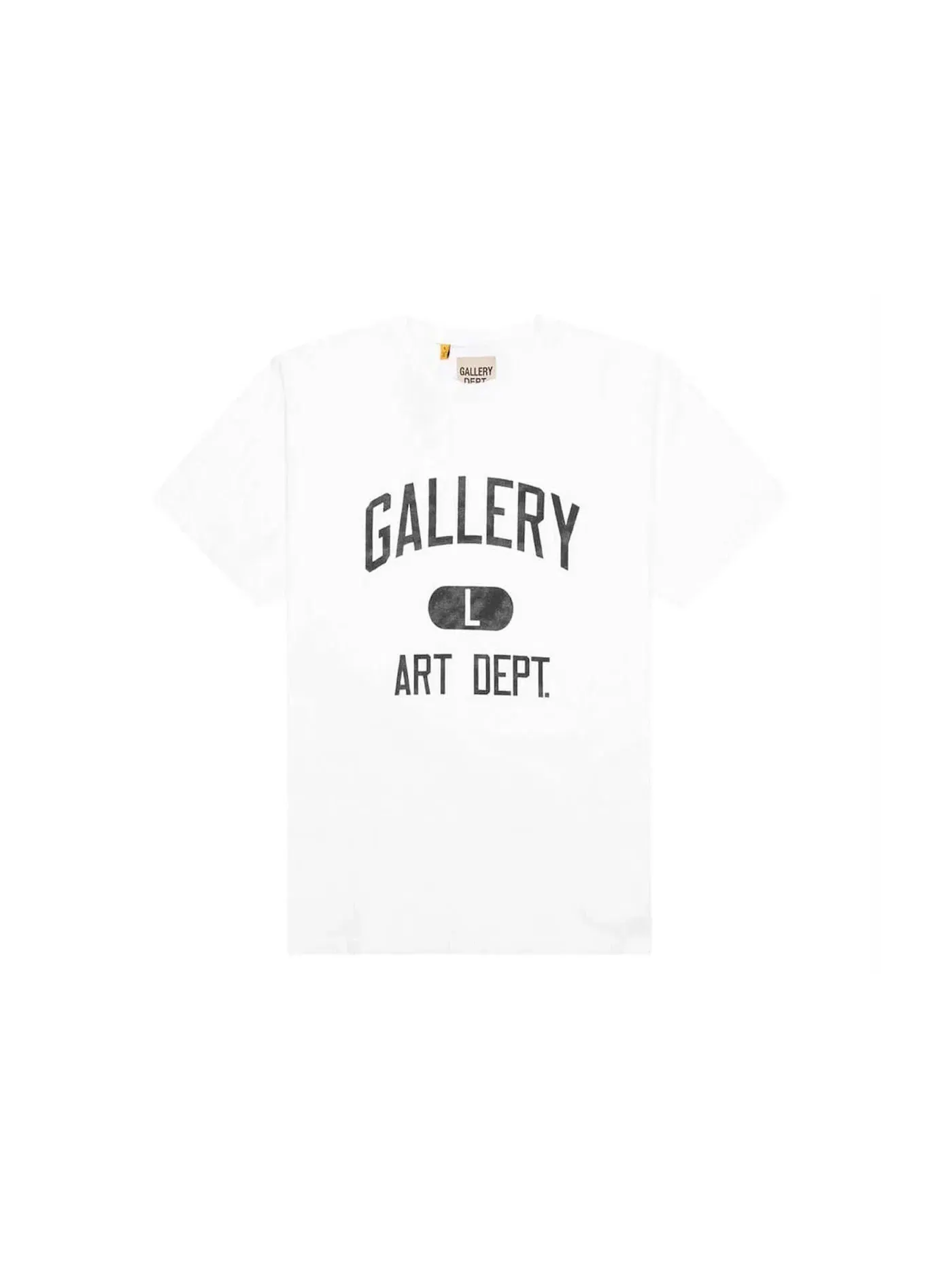 Мужская футболка с принтом Gallery Dept. Tee — изображение 1 из 1, белый