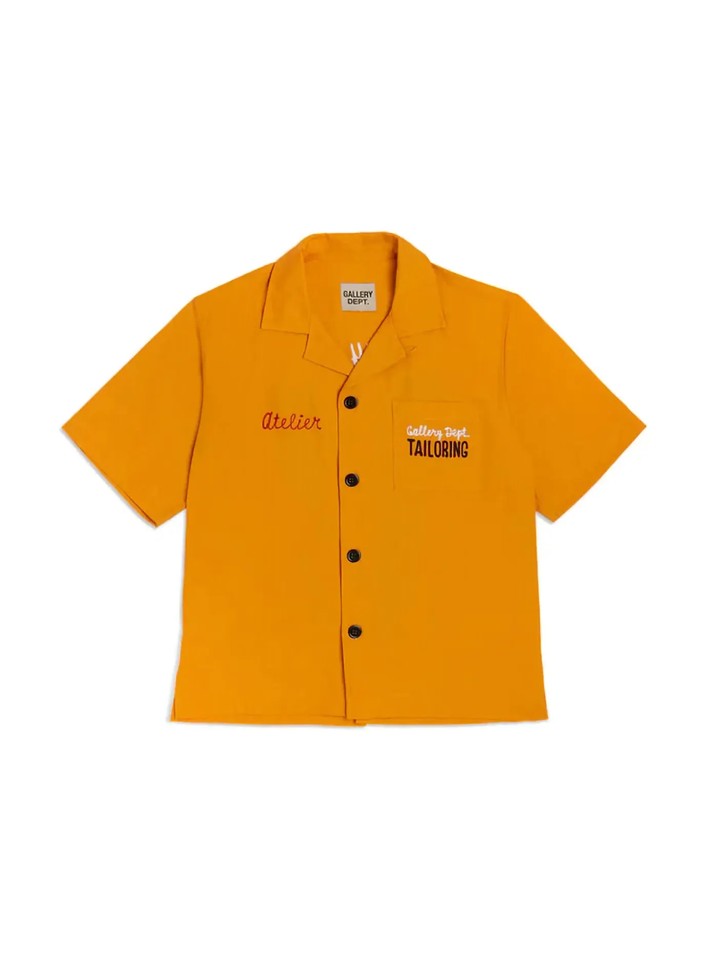 Мужская рубашка с принтом Gallery Dept. Atelier Parker Shirt — изображение 1 из 1, желтый