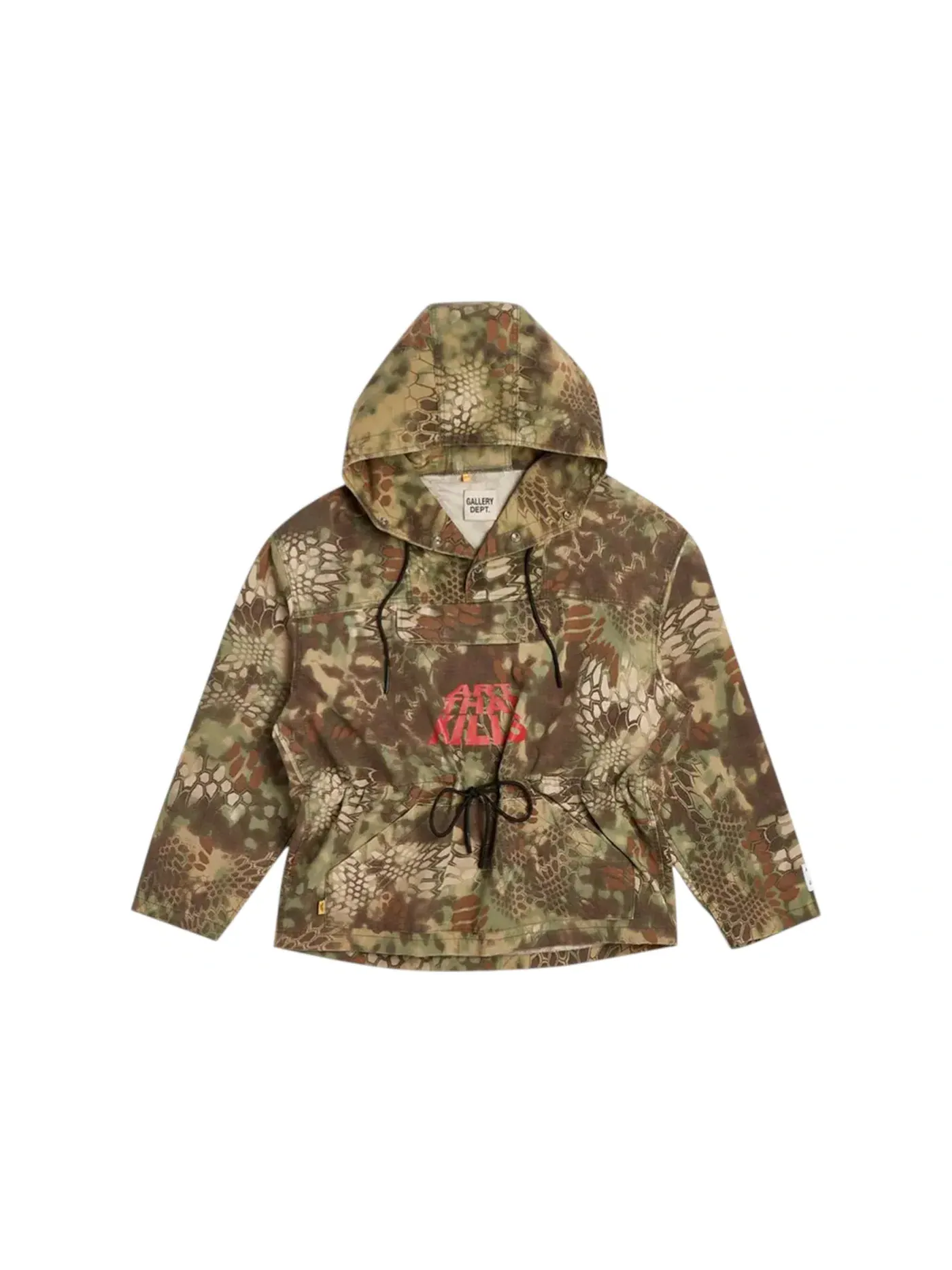 Мужская куртка-анорак с камуфляжным принтом Anorak Gallery Dept., Forest Camo — изображение 1 из 2