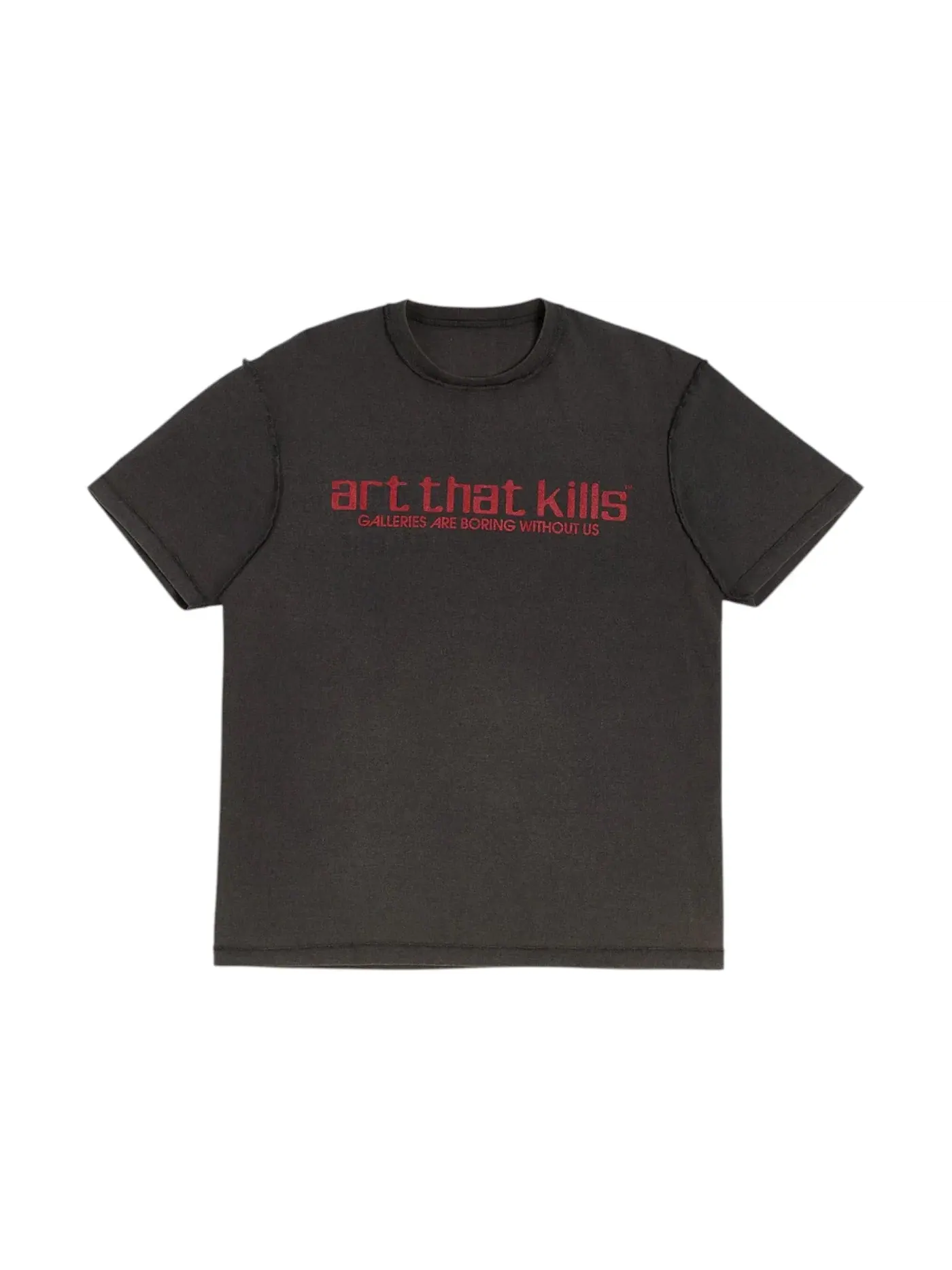 Мужская футболка Gallery Dept. ATK Reversible French Logo Tee — изображение 3 из 3, черный