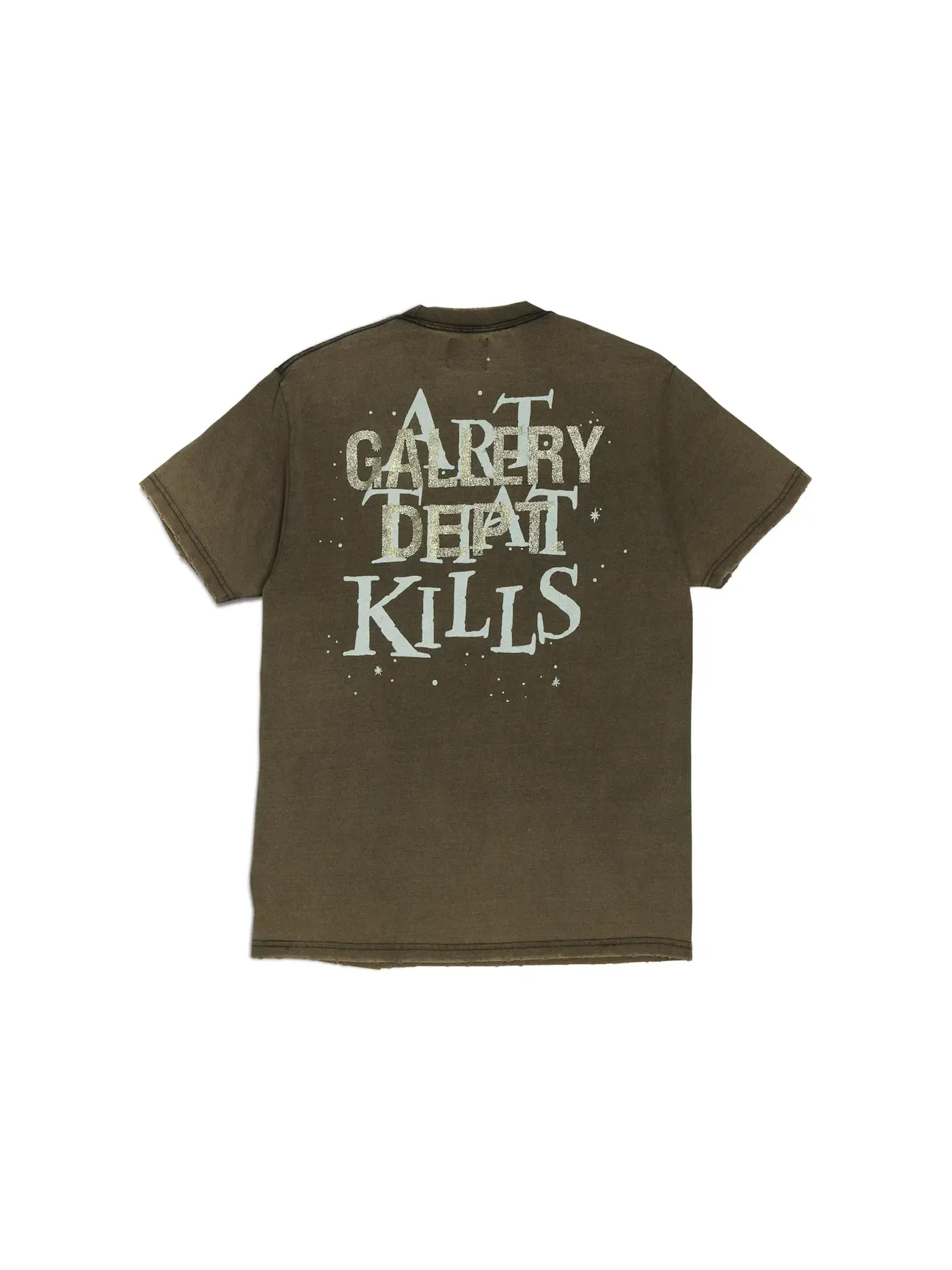 Мужская футболка с принтом Gallery Dept. T-Shirt — изображение 2 из 2, черный