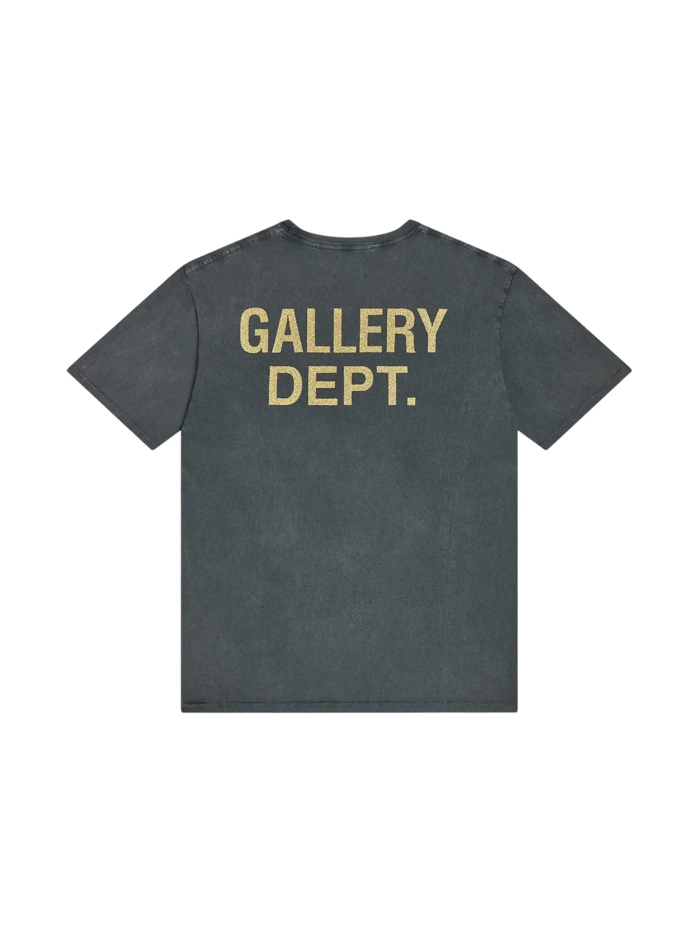 Мужская футболка с принтом Gallery Dept. — изображение 2 из 2, черный