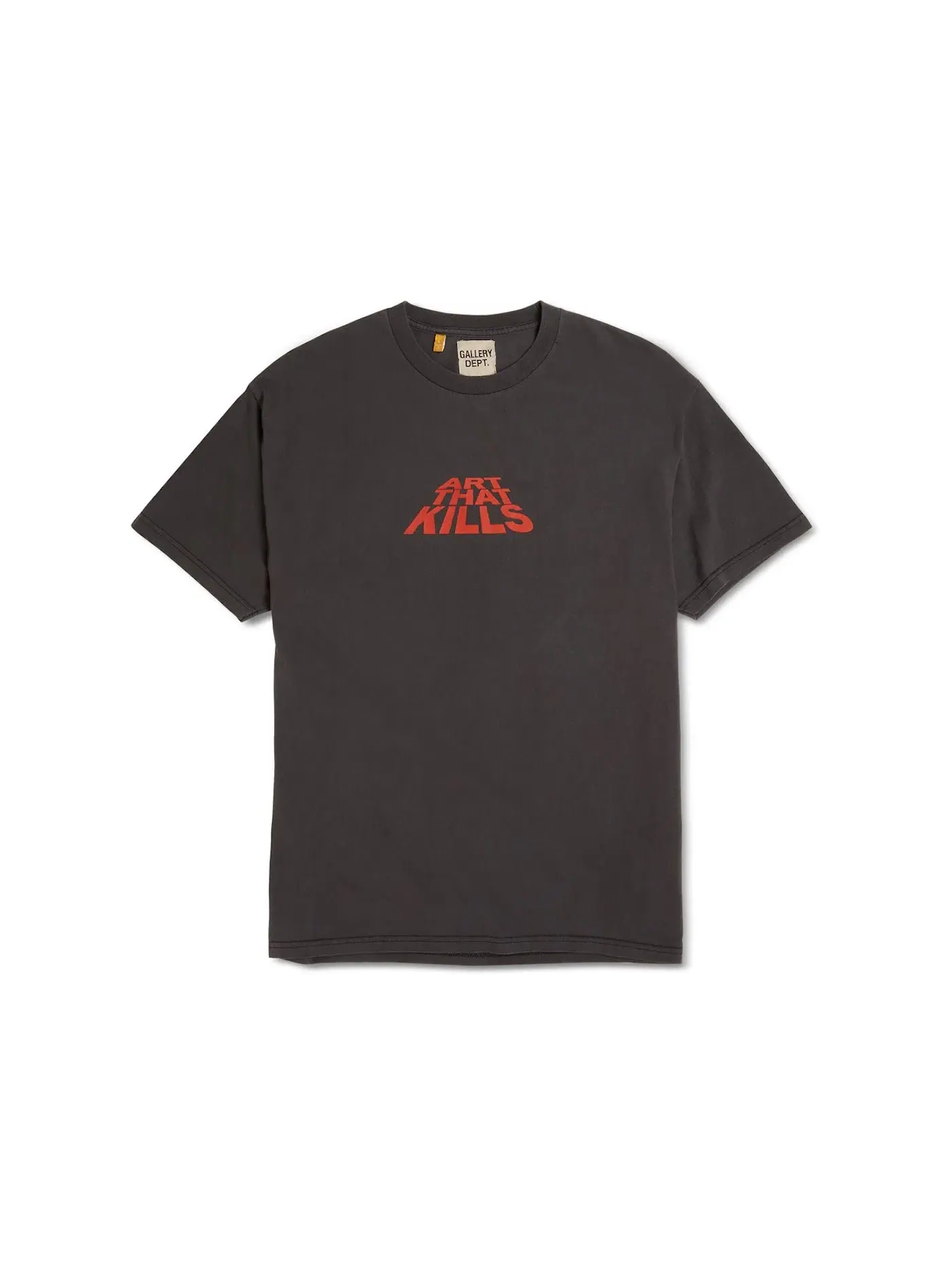 Мужская футболка с логотипом Gallery Dept. T-shirt — изображение 1 из 2, черный