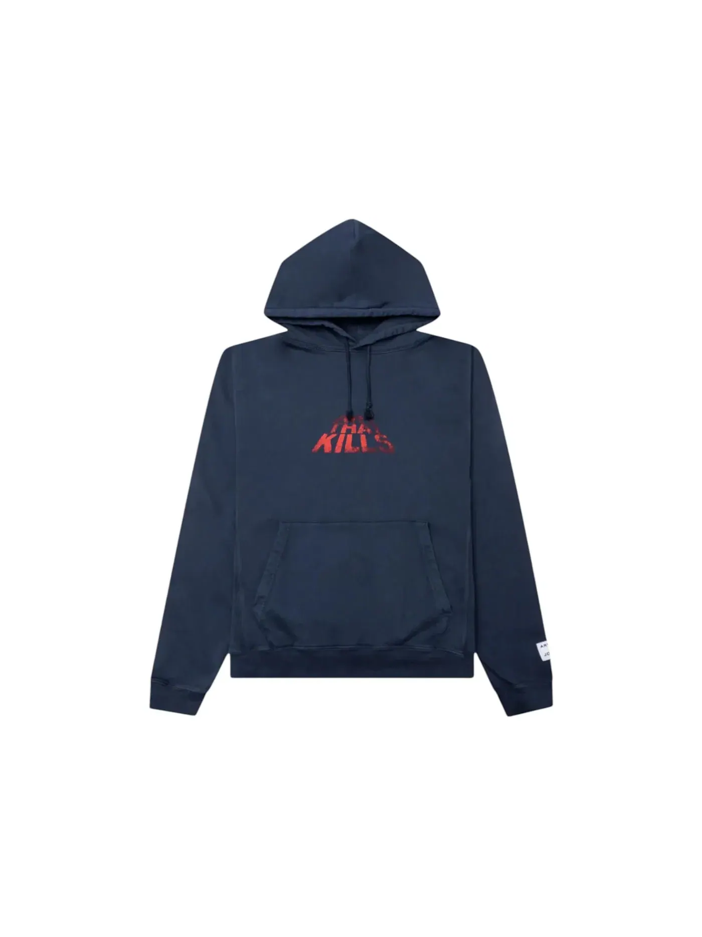 Мужской худи с принтом Gallery Dept. ATK Stacked Logo — изображение 1 из 1, темно-синий
