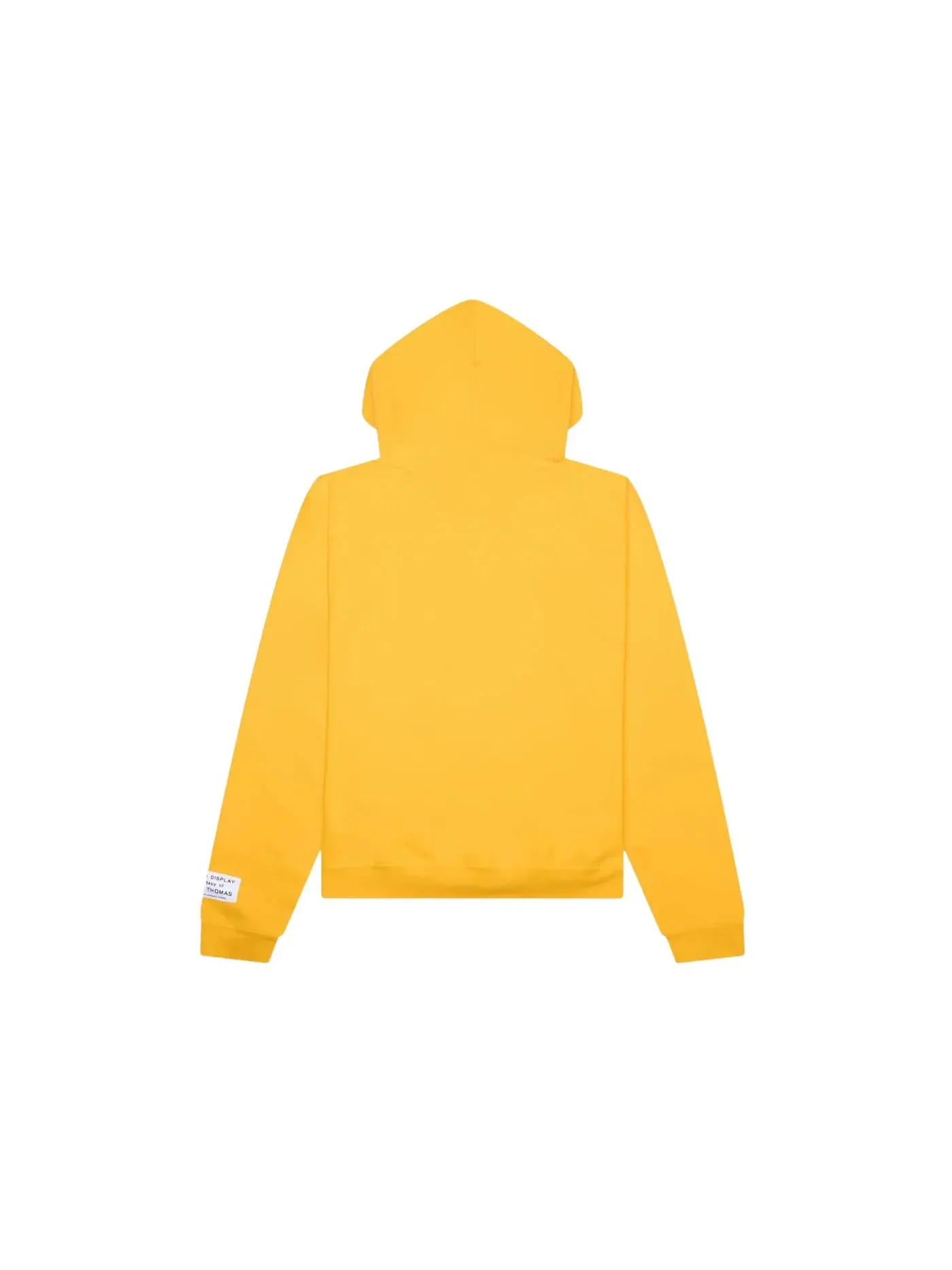 Мужской худи с принтом Boxing Merch Gallery Dept. — изображение 2 из 2, желтый