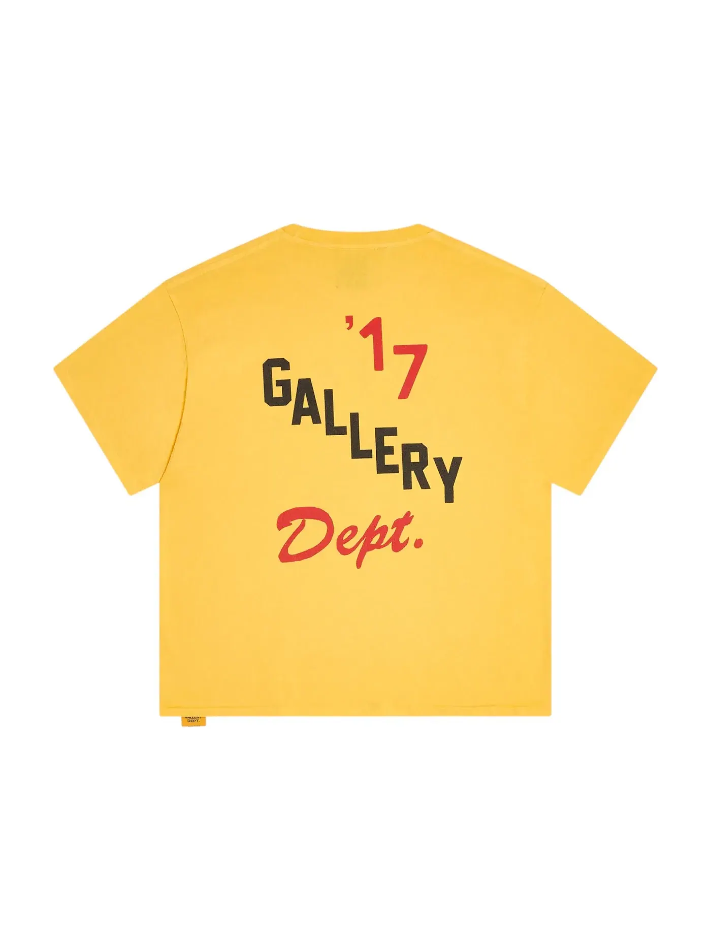 Мужская футболка с принтом Boxing Merch Gallery Dept. — изображение 2 из 2, золотистый желтый