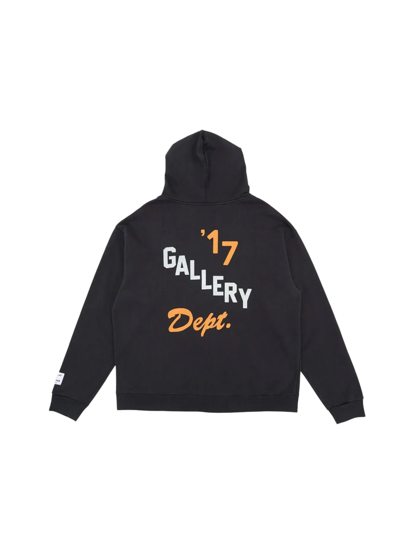 Мужской худи с принтом Gallery Dept. Boxing Merch Zip Hoodie — изображение 2 из 2, винтажный черный