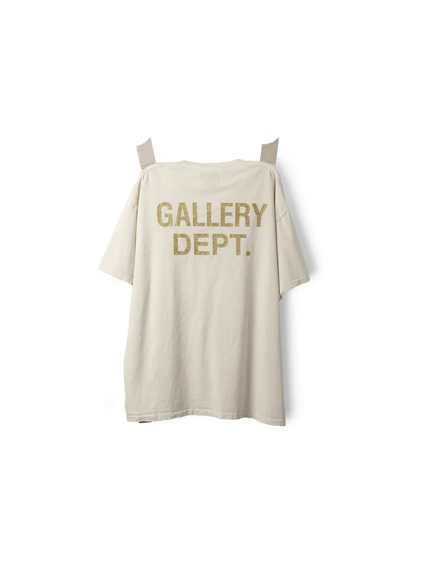 Мужская футболка с принтом Gallery Dept. Tee — изображение 2 из 2, белый