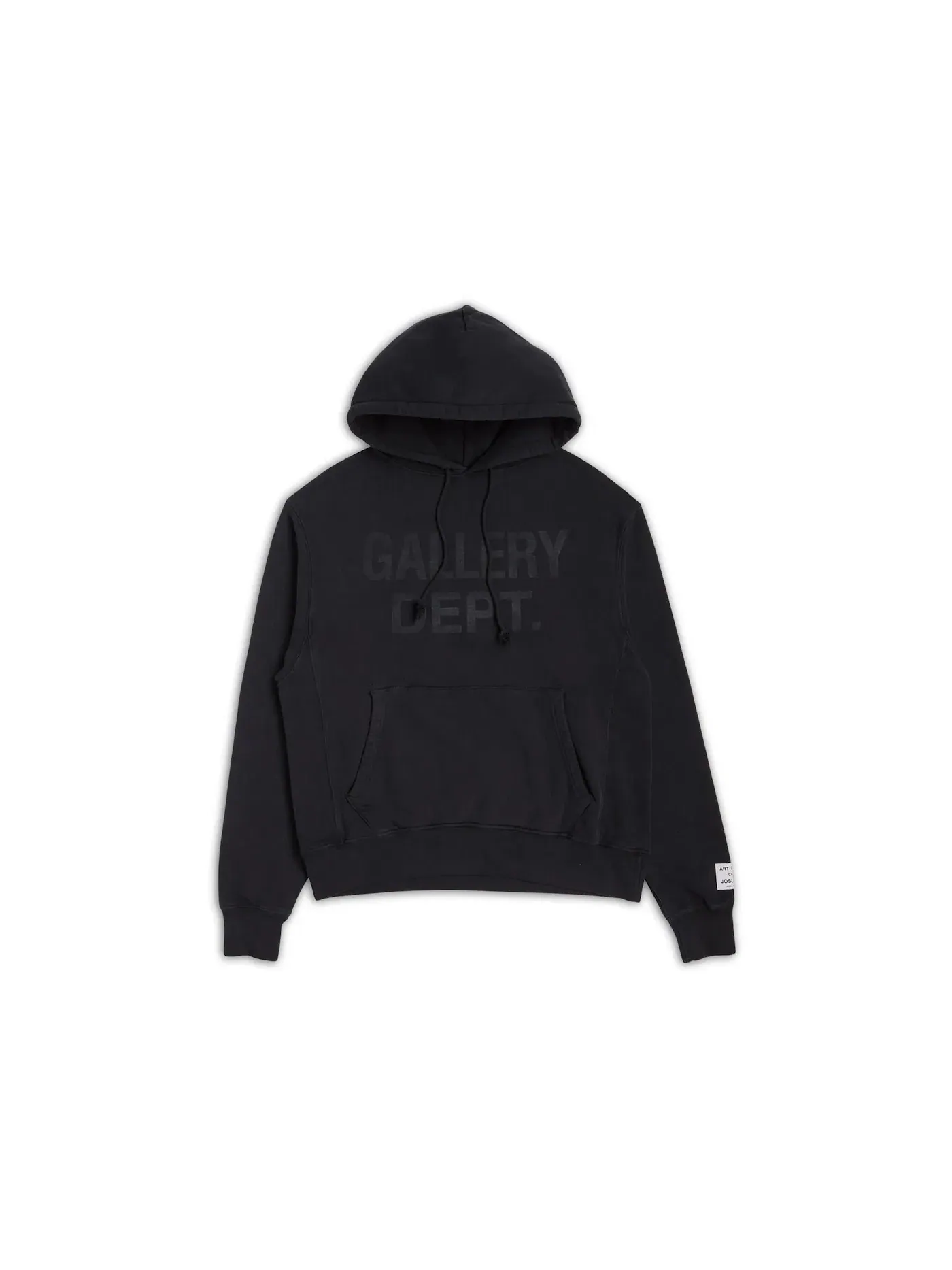 Мужской худи с принтом Gallery Dept. Hoodie — изображение 1 из 1, черный