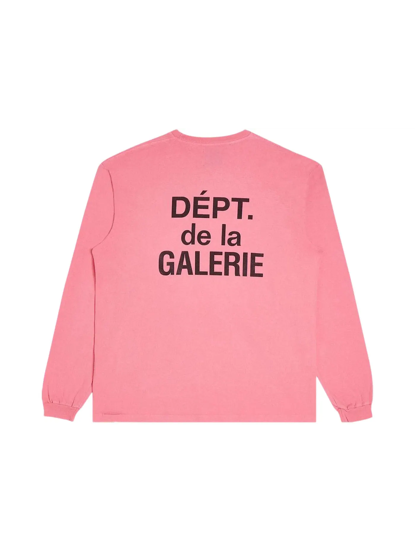 Мужская футболка с длинным рукавом Gallery Dept. Long-Sleeve — изображение 2 из 2, лососевый