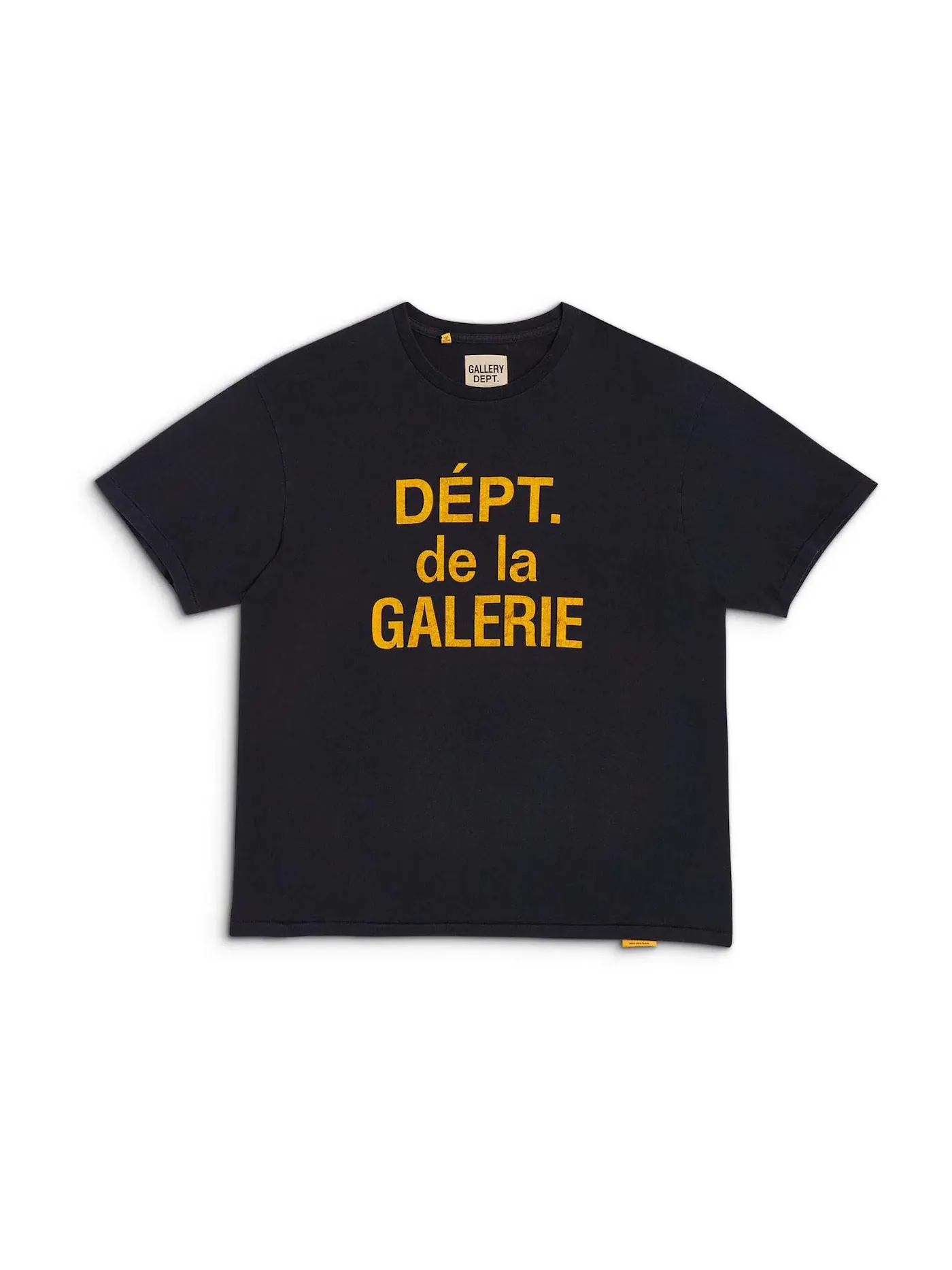 Мужская футболка с принтом Gallery Dept. Dept De La Galerie Classic Tee — изображение 1 из 2, черный
