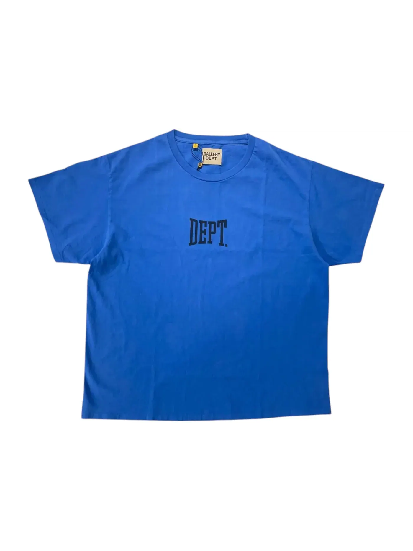 Мужская футболка с логотипом Gallery Dept. T-shirt — изображение 1 из 1, синий