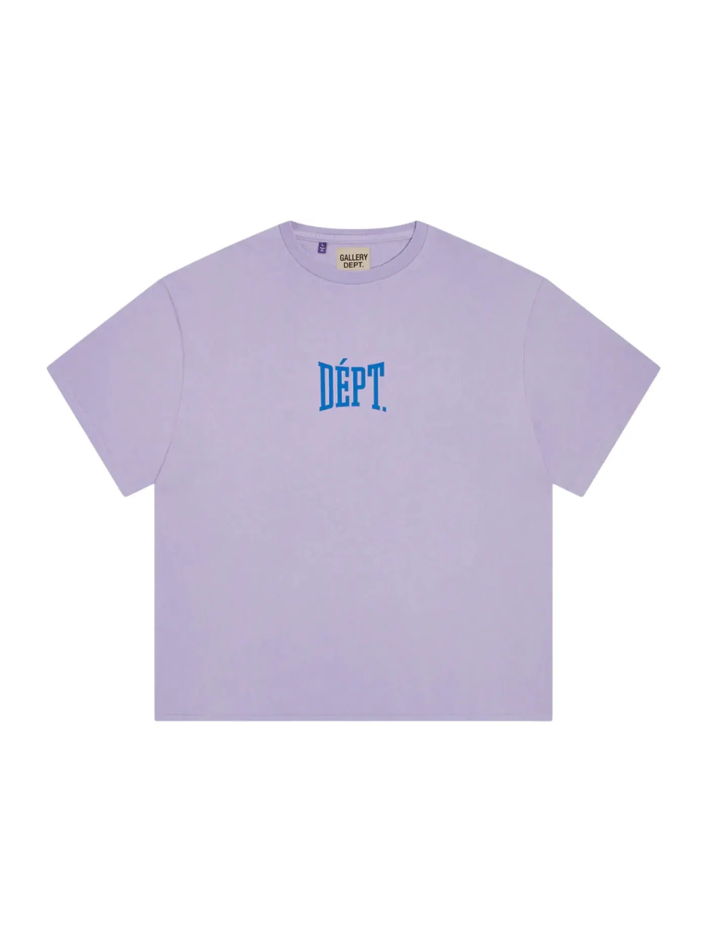 Мужская футболка с принтом Gallery Dept. Tee — изображение 1 из 1, фиолетовый