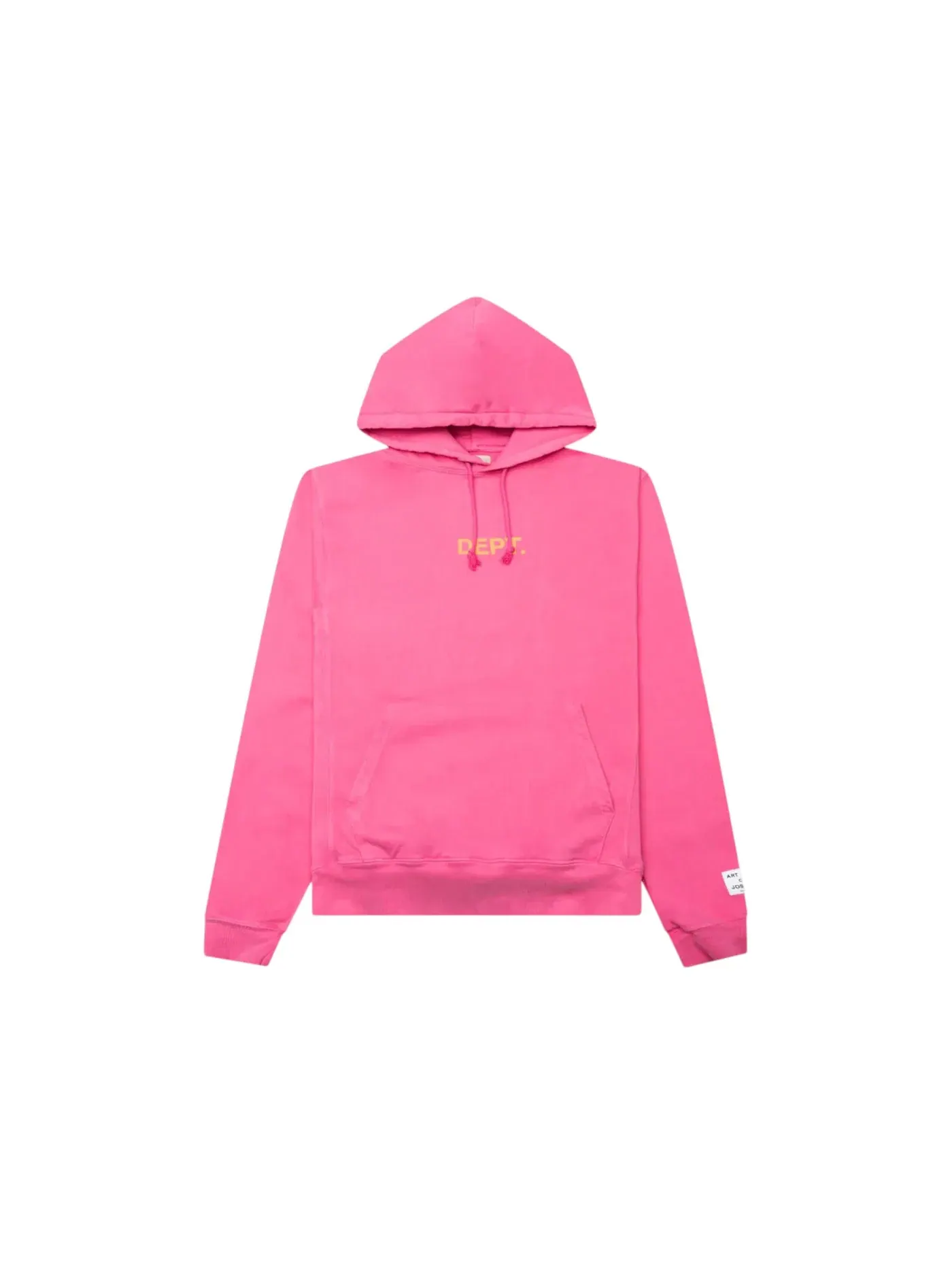 Мужской худи с принтом Gallery Dept. Hoodie — изображение 1 из 1, розовый