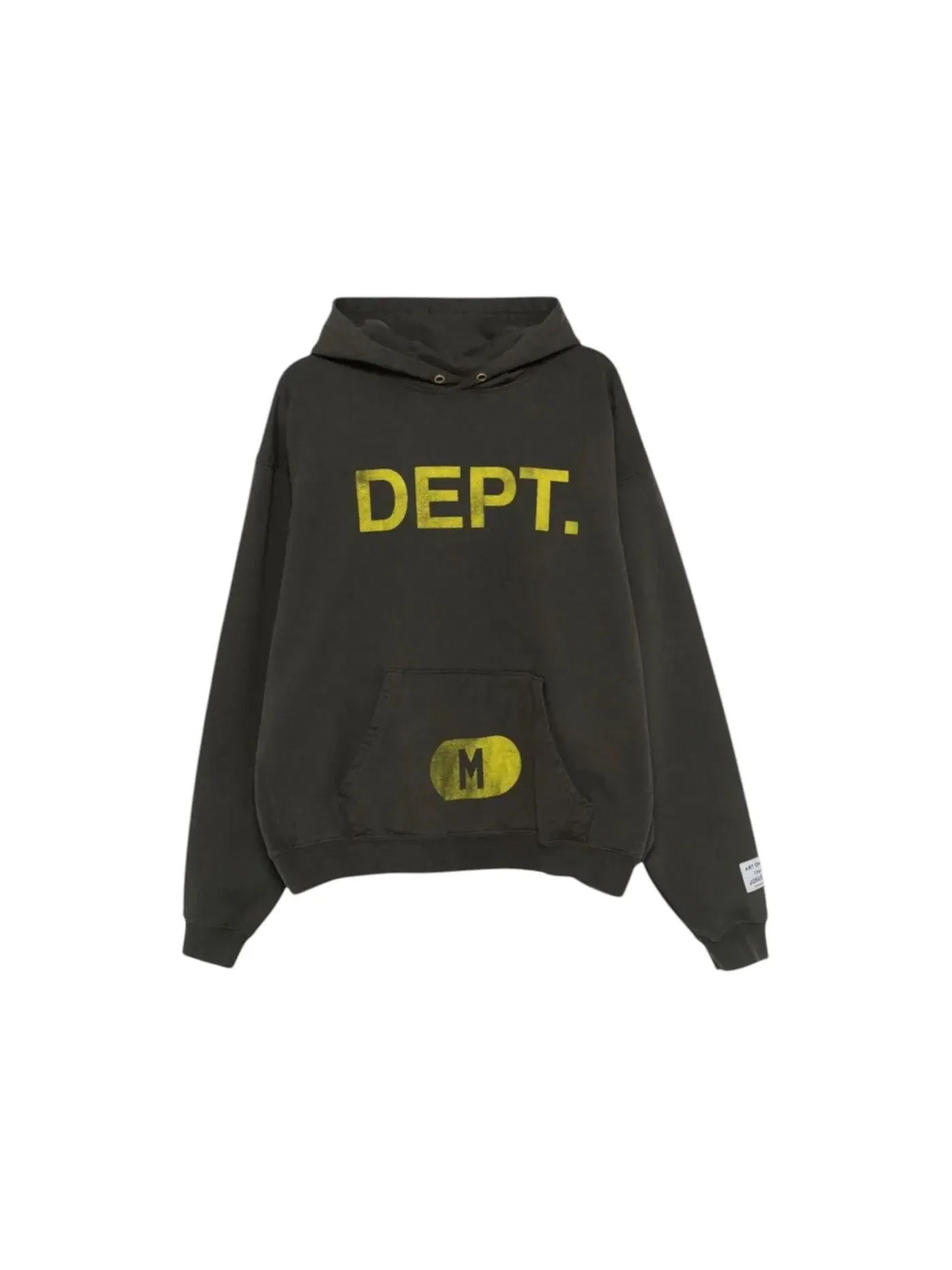 Мужской худи с логотипом Gallery Dept. Hoodie — изображение 1 из 1, черный