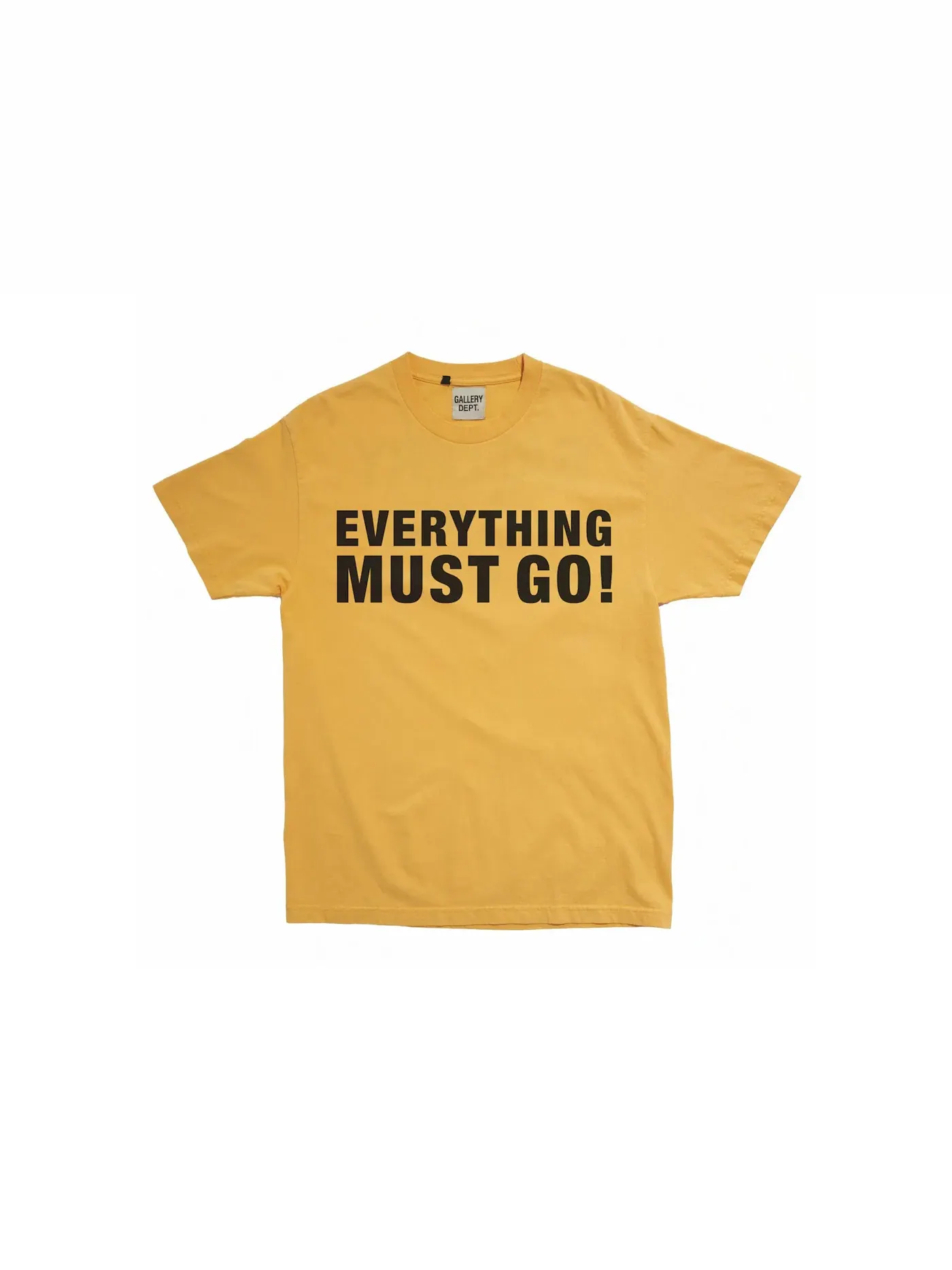 Мужская футболка с принтом Gallery Dept. T-shirt — изображение 1 из 2, золото