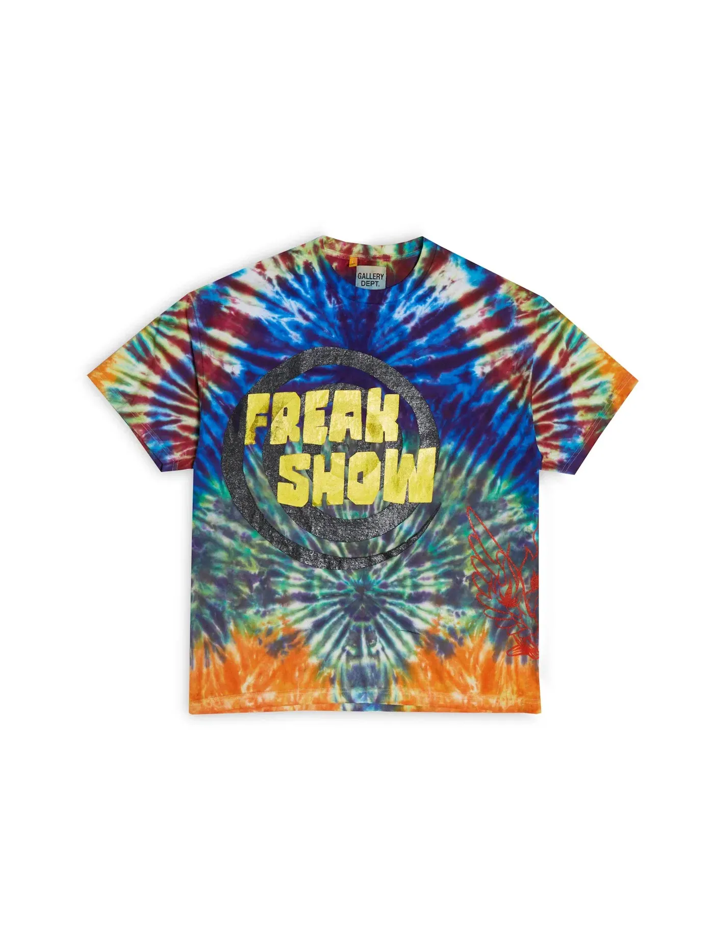 Мужская футболка с принтом Gallery Dept. Freak Show T-shirt — изображение 1 из 2, мульти