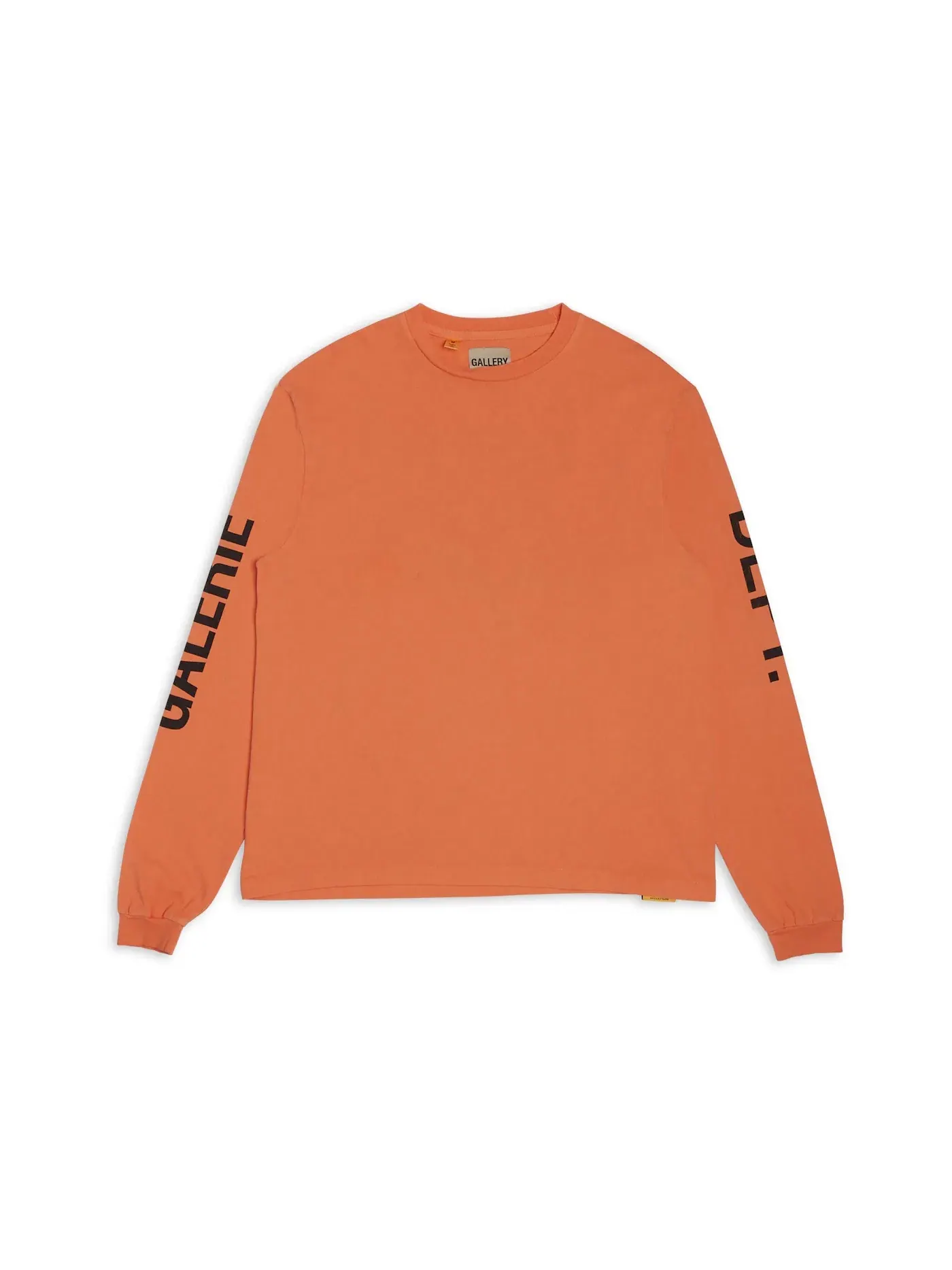 Мужская футболка с длинным рукавом Gallery Dept. L/S T-shirt — изображение 2 из 2, оранжевый/черный